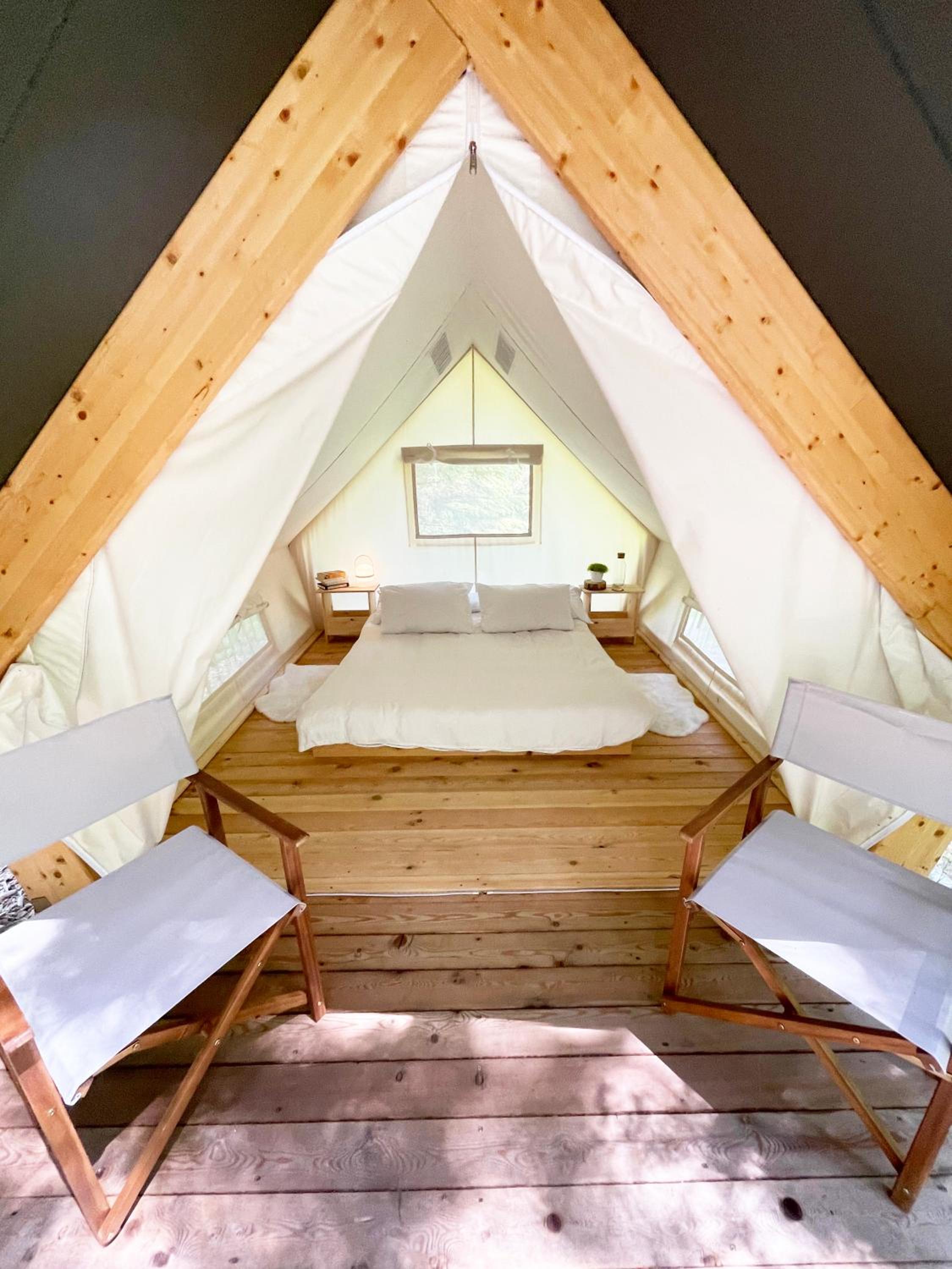 Water Village Rogla a Private Riverside Glamping Tent view 5