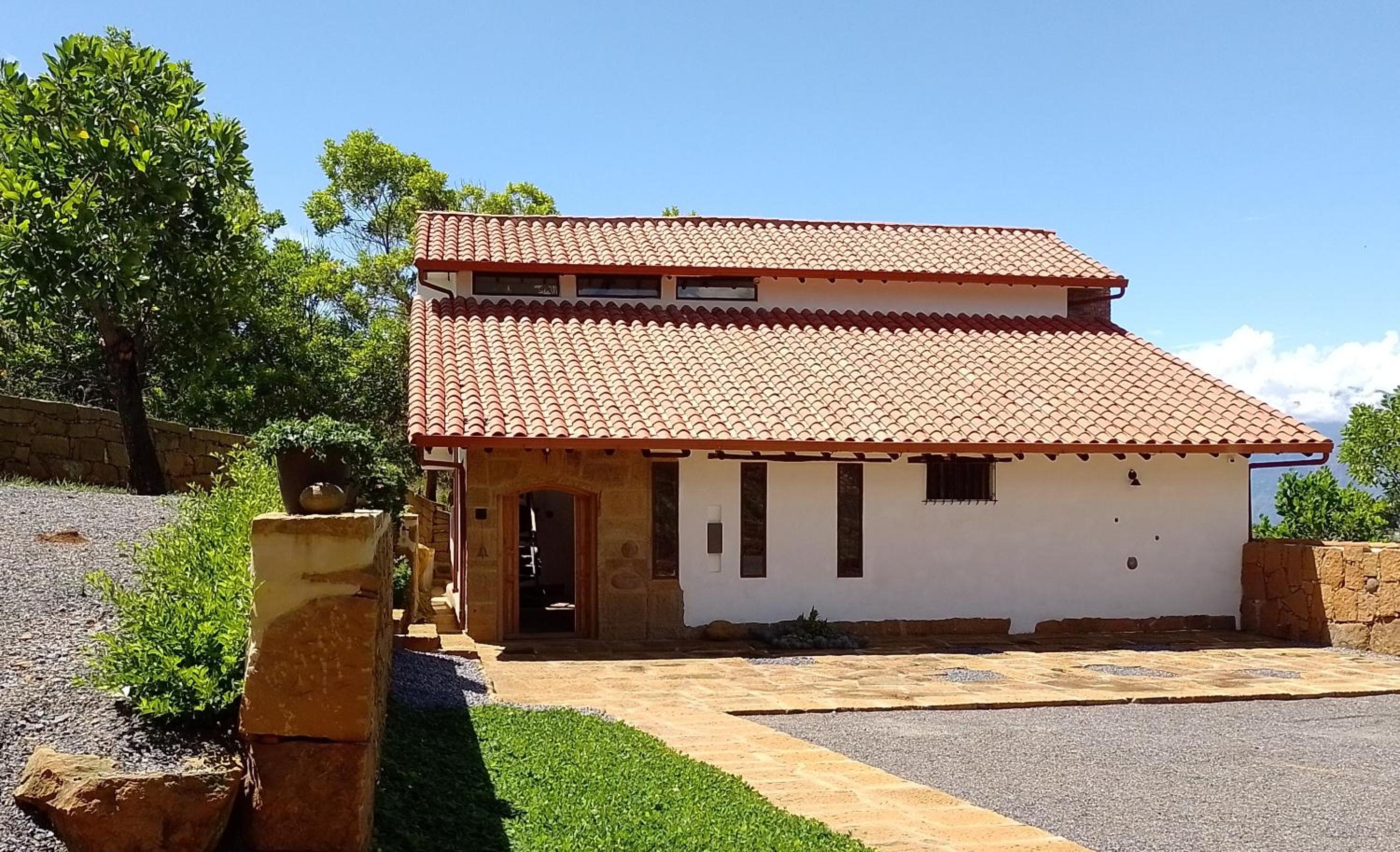 Color Marron casa de campo