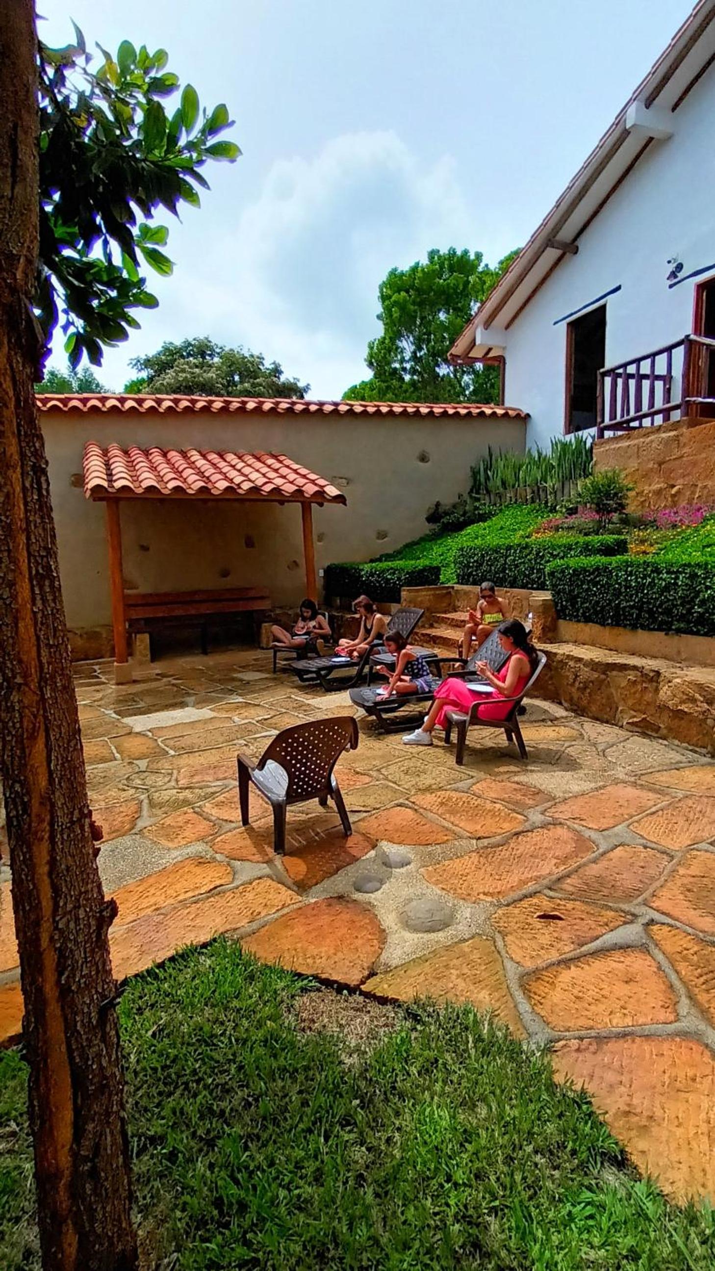 Color Marron casa de campo