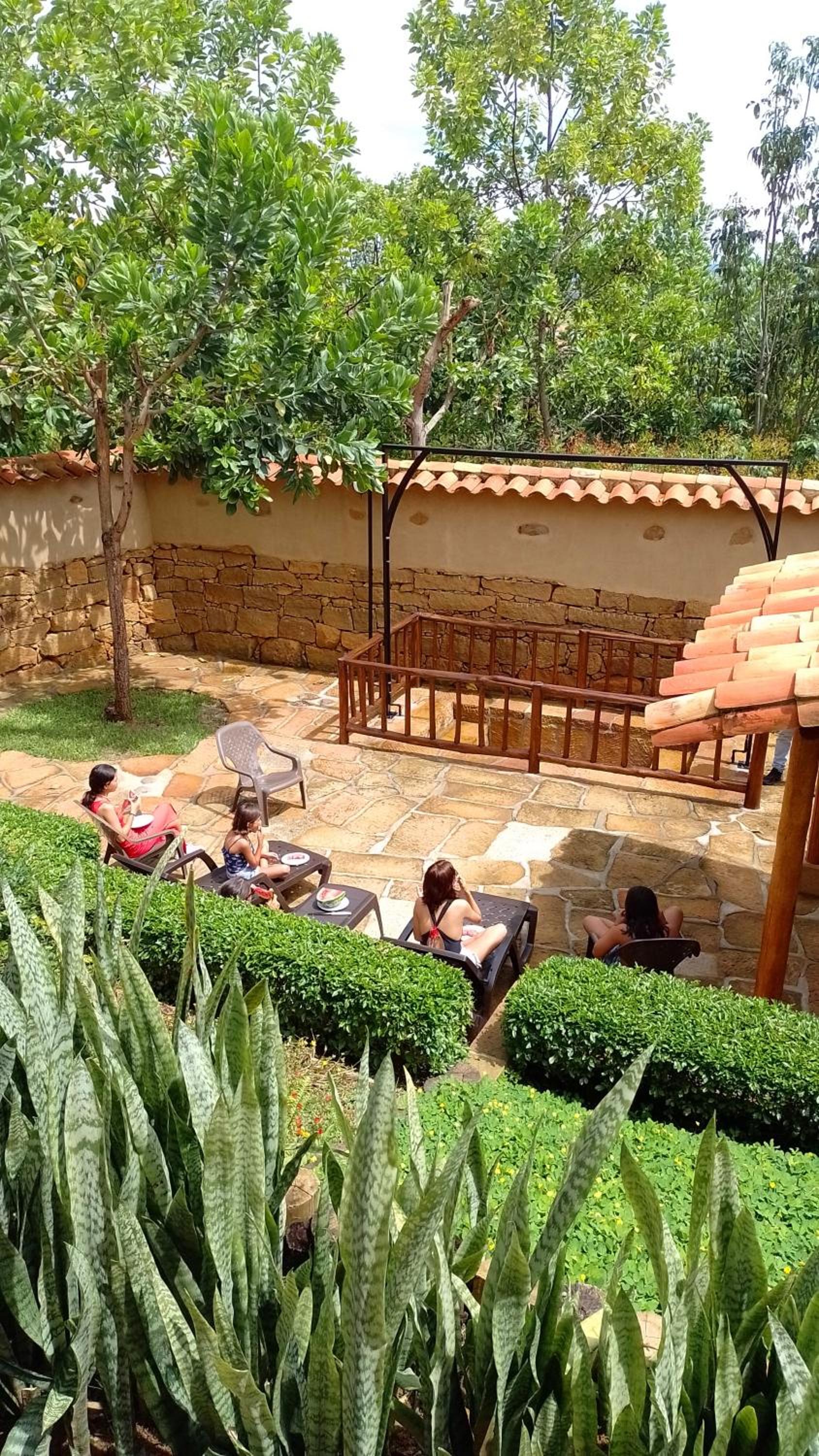 Color Marron casa de campo