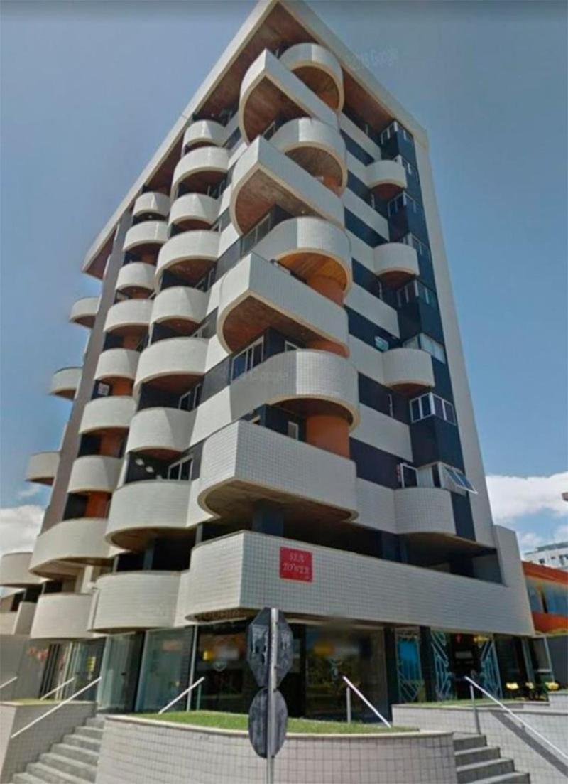 SEA TOWER 204 -Duplex Beira-Mar/quarto climatizado