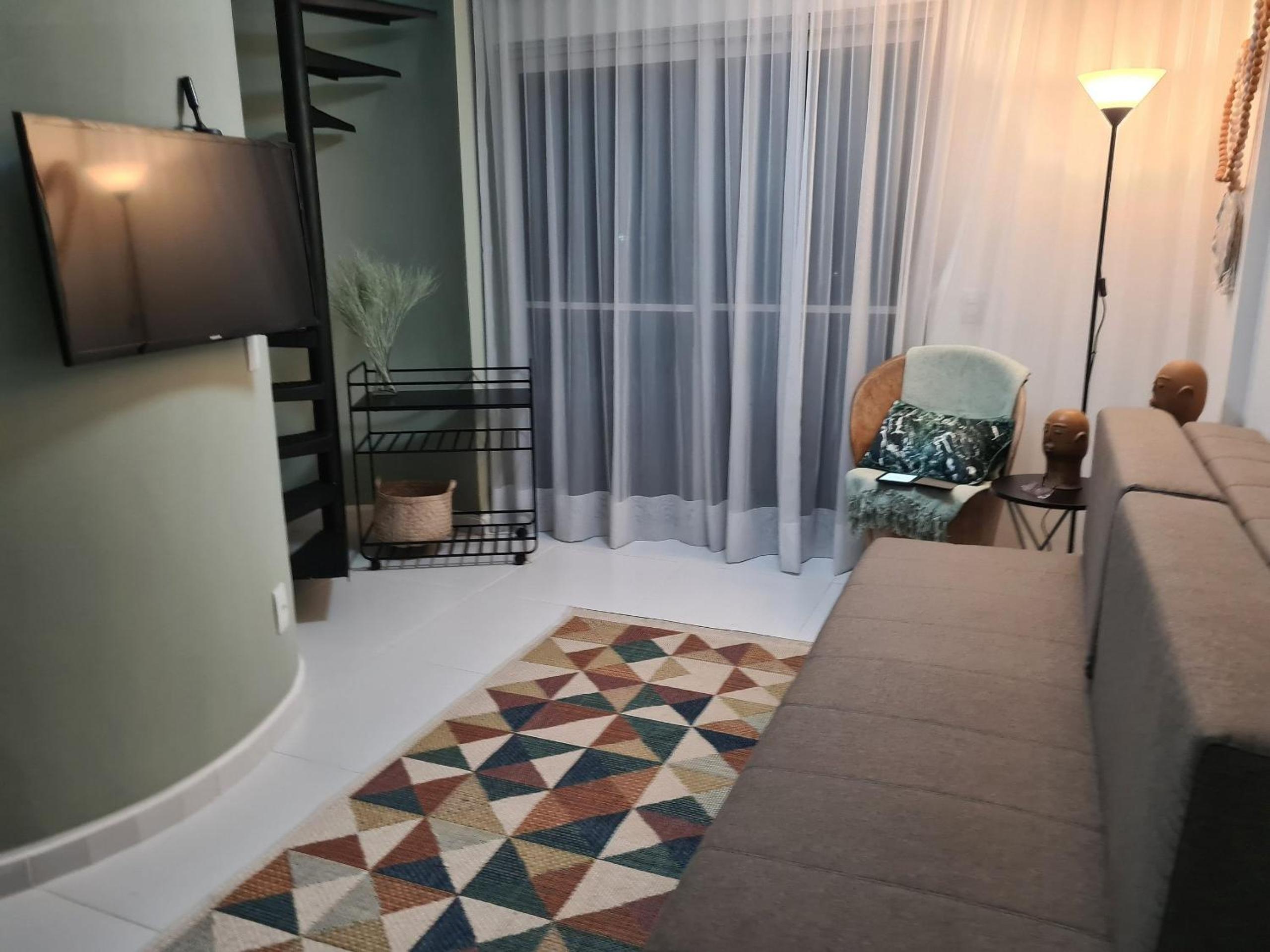 SEA TOWER 204 -Duplex Beira-Mar/quarto climatizado