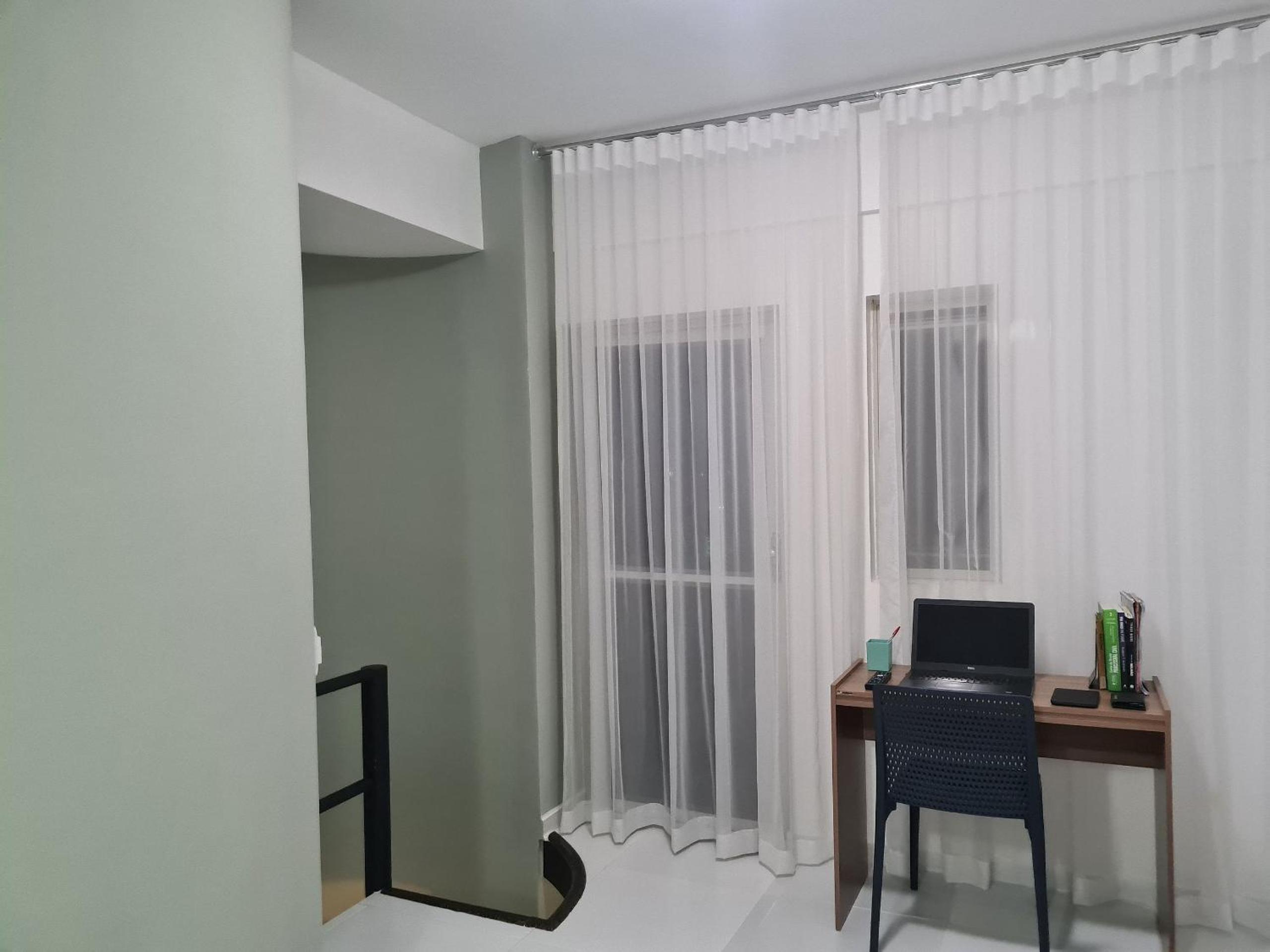 SEA TOWER 204 -Duplex Beira-Mar/quarto climatizado