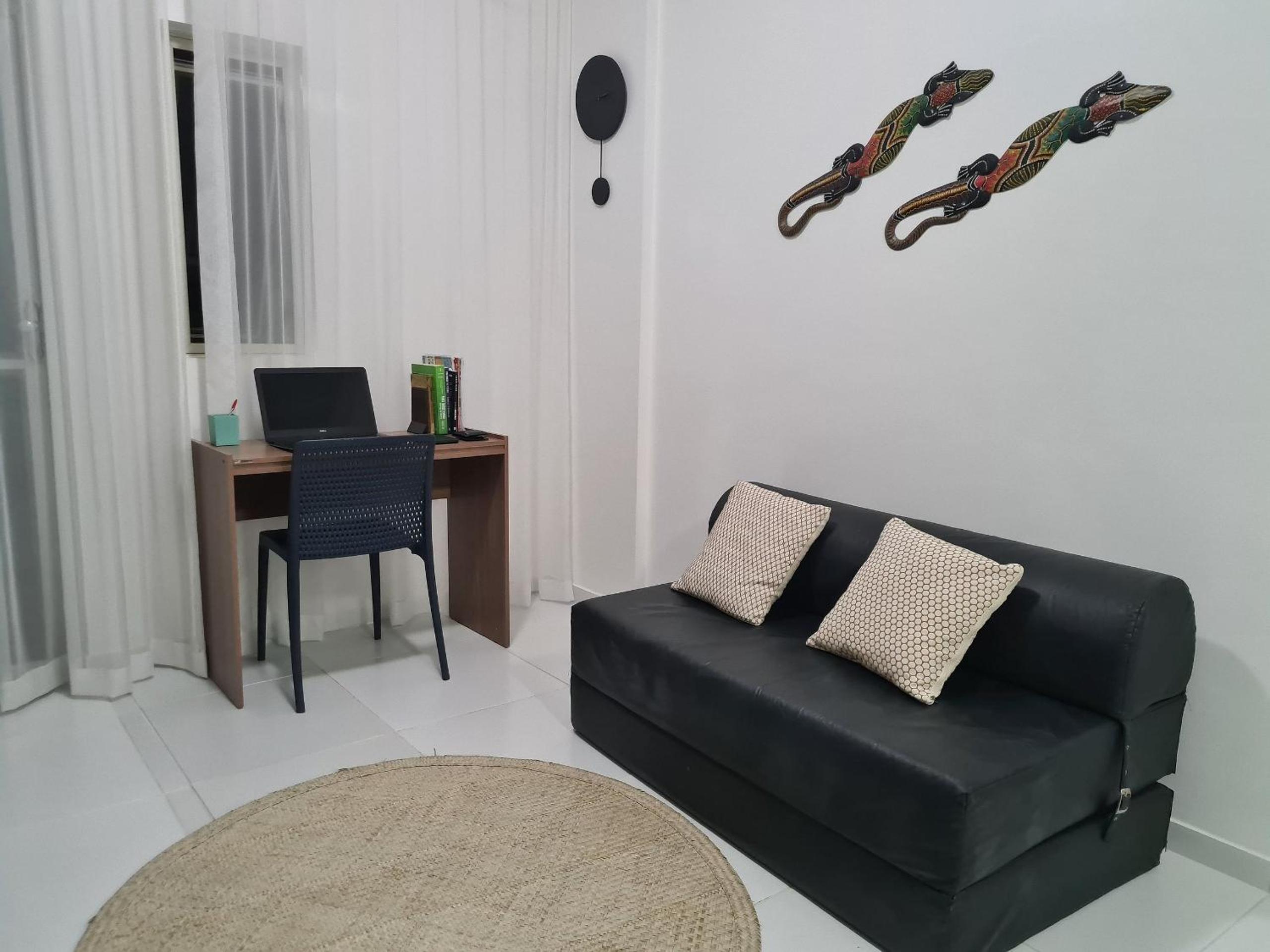 SEA TOWER 204 -Duplex Beira-Mar/quarto climatizado