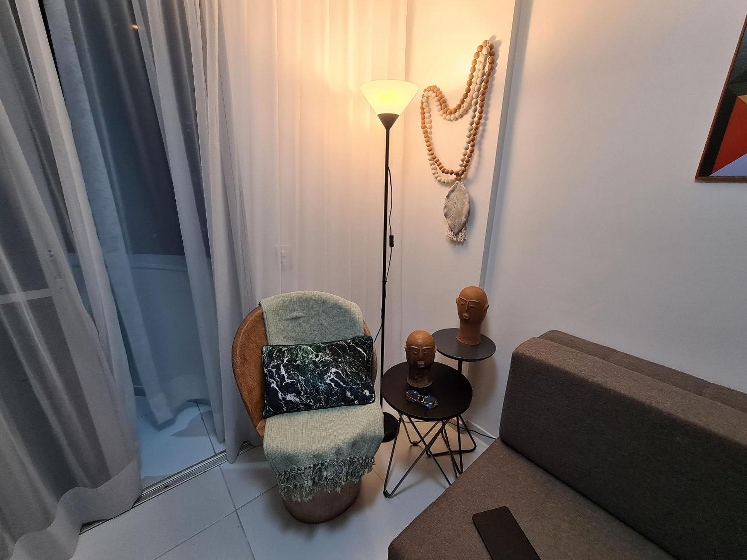 SEA TOWER 204 -Duplex Beira-Mar/quarto climatizado