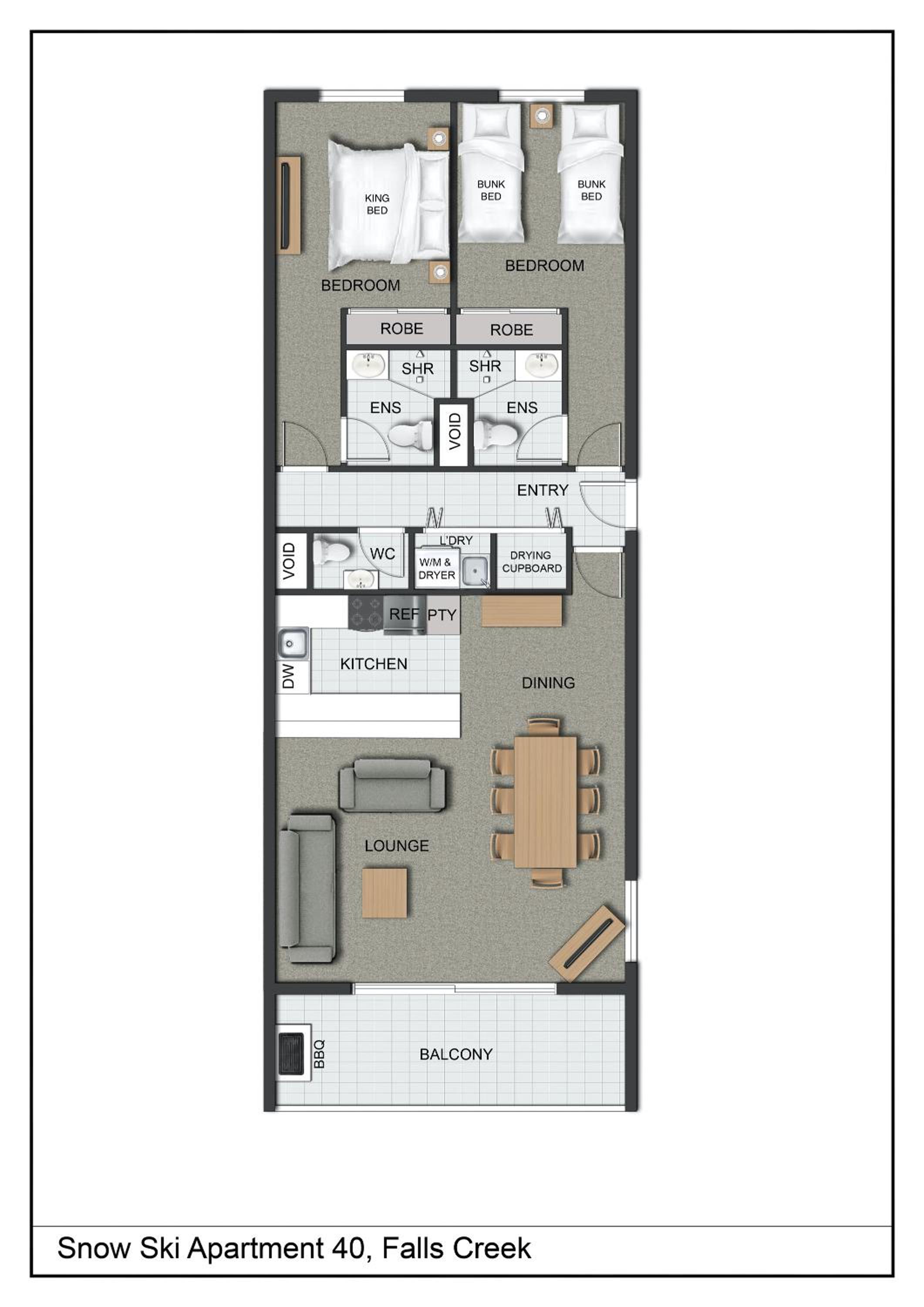Snow Ski Apartments Extra Spacious 40