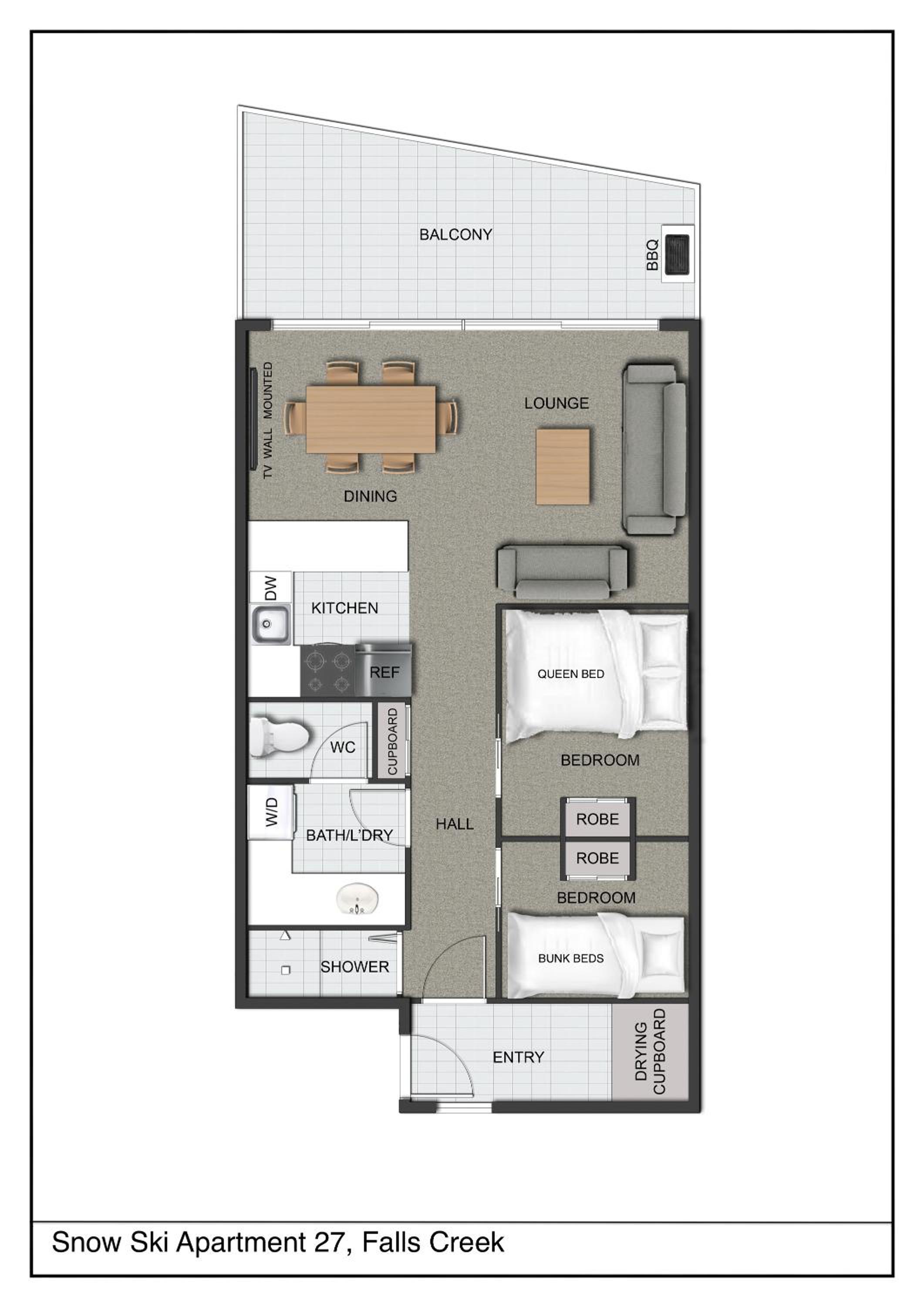 Snow Ski Apartments 27 view 4