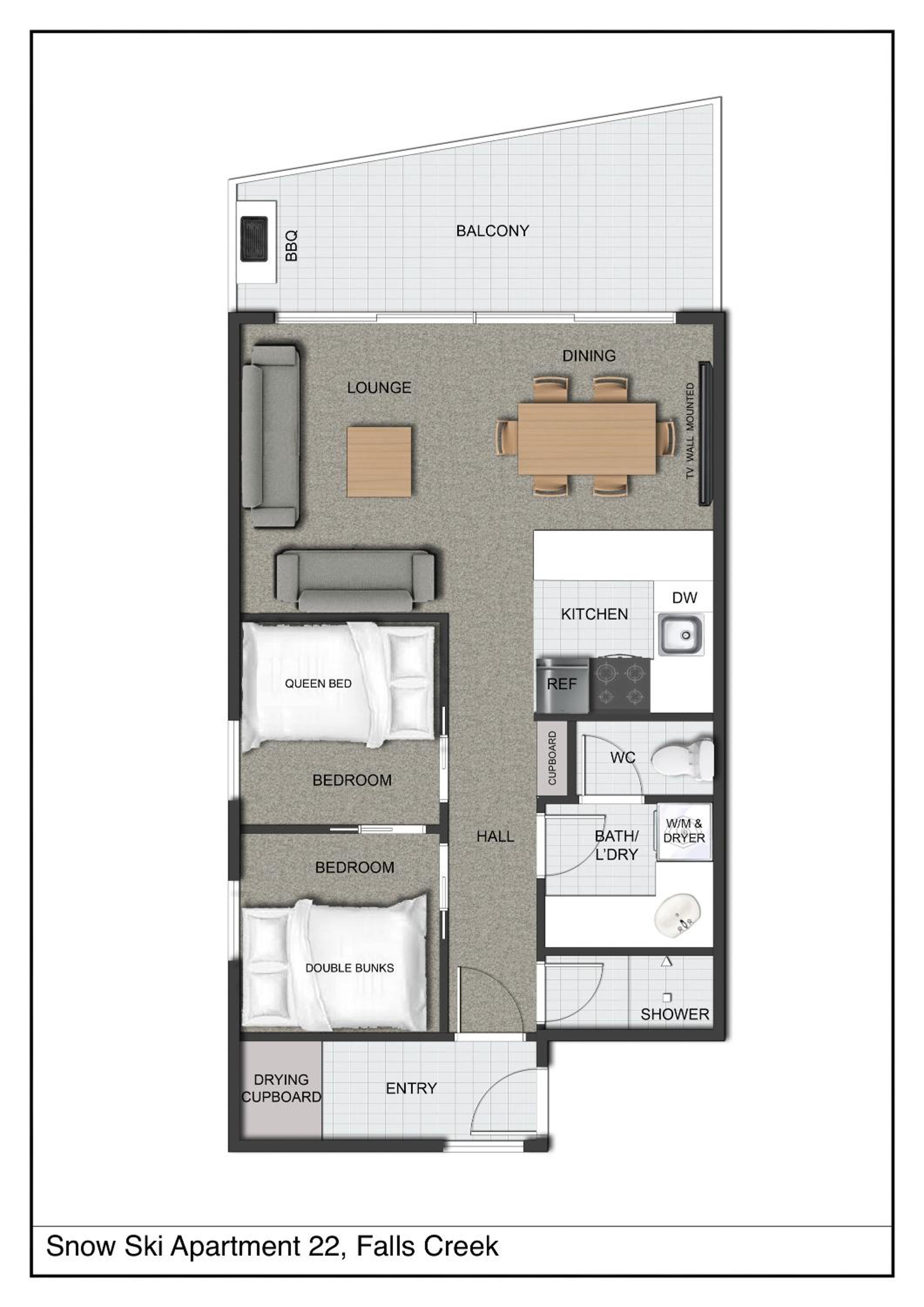 Snow Ski Apartments 22
