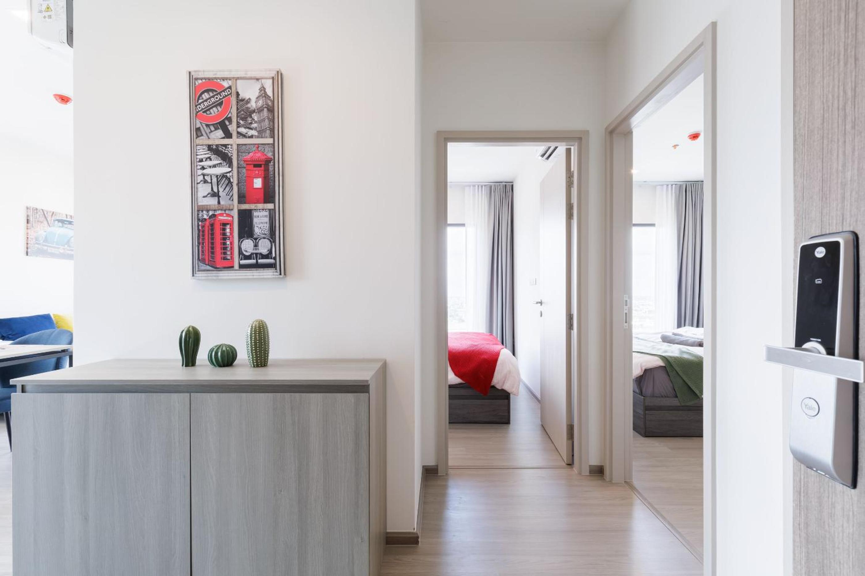 2 bedrooms -1 living room and 1 bathroom - swimming pool