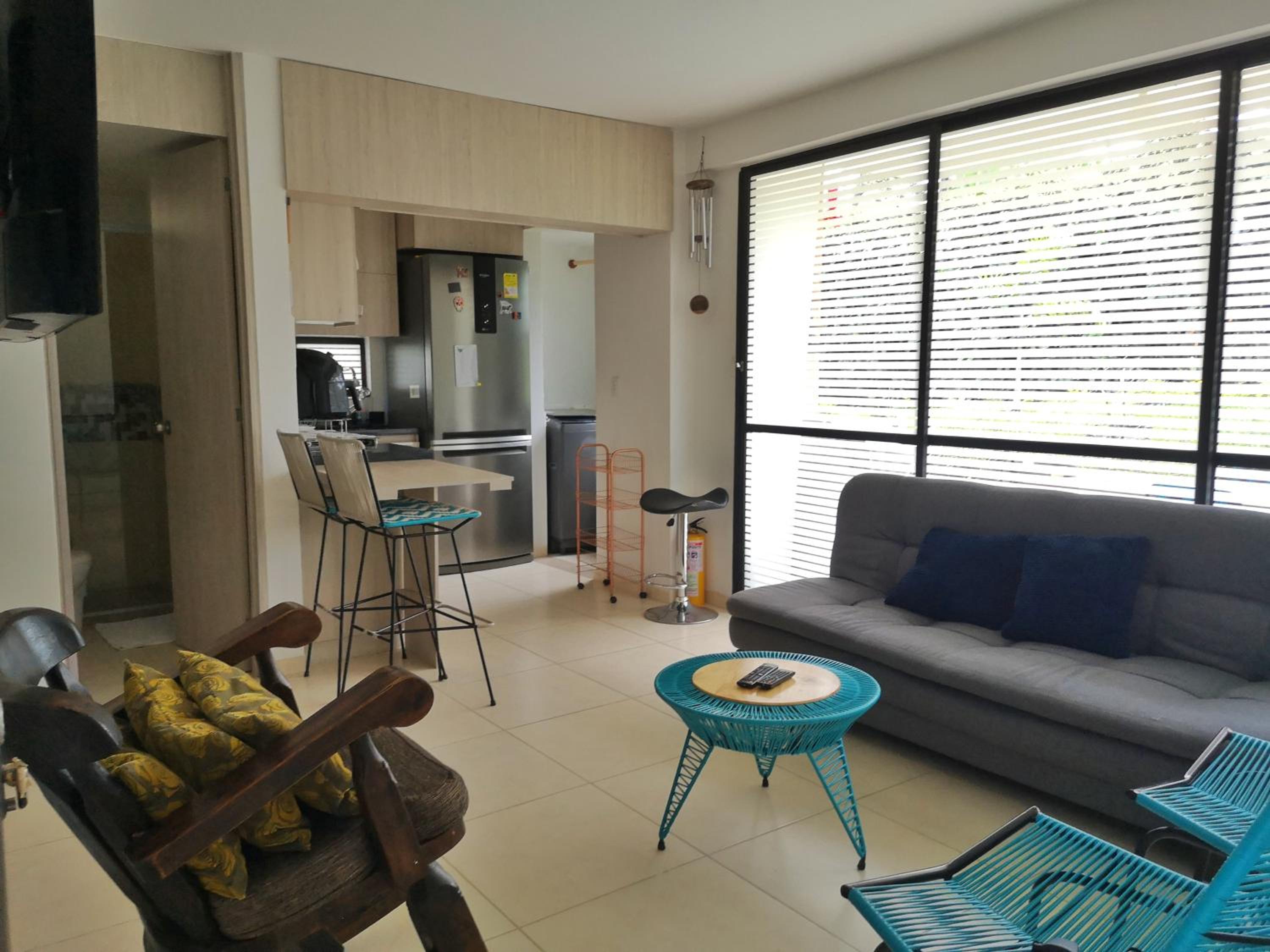 hermoso apartamento amoblado