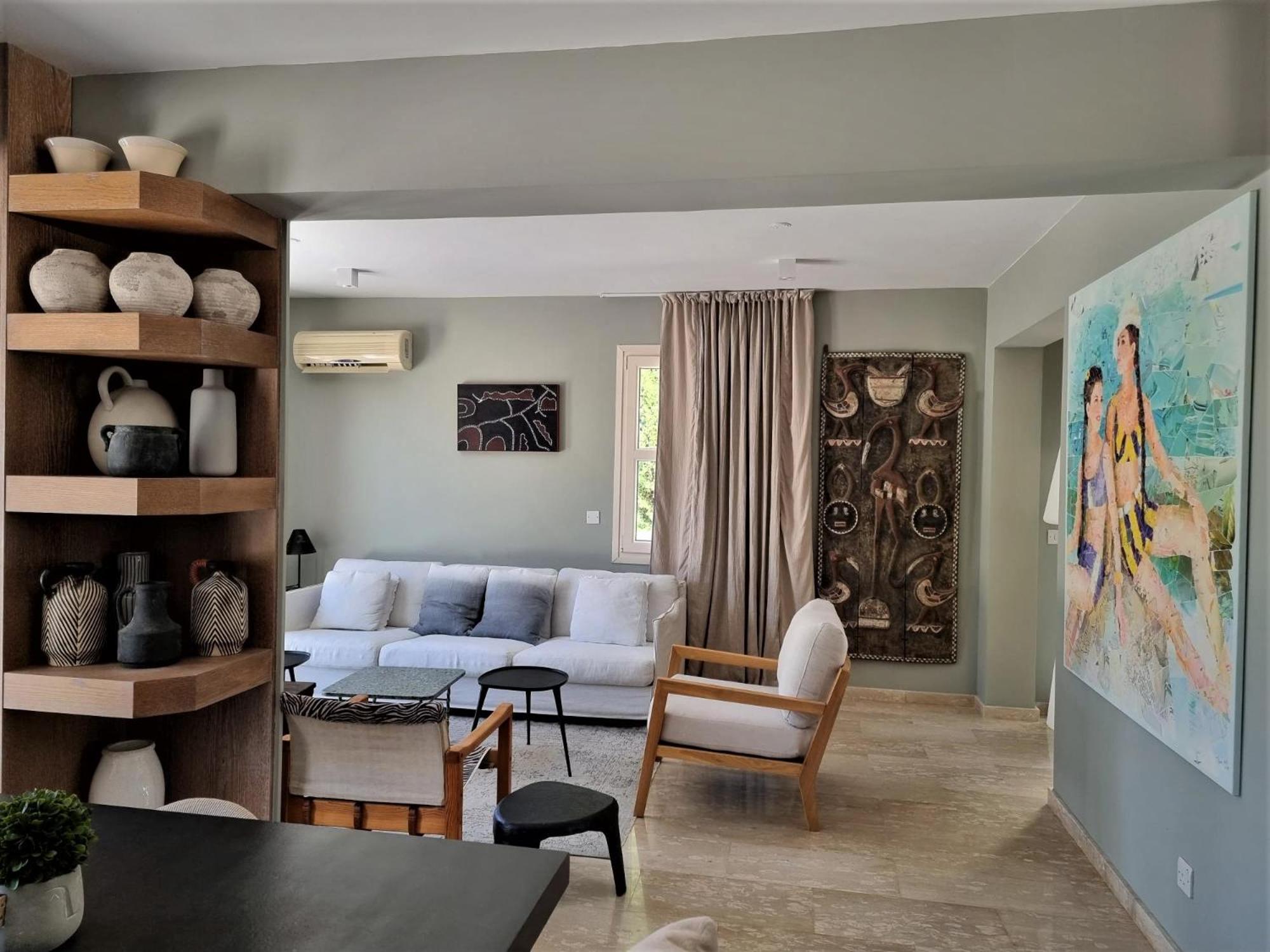 EXQUISITE GOLF VILLA with Sea, 8Tee, Green Views, in Aphrodite Hills Golf Resort