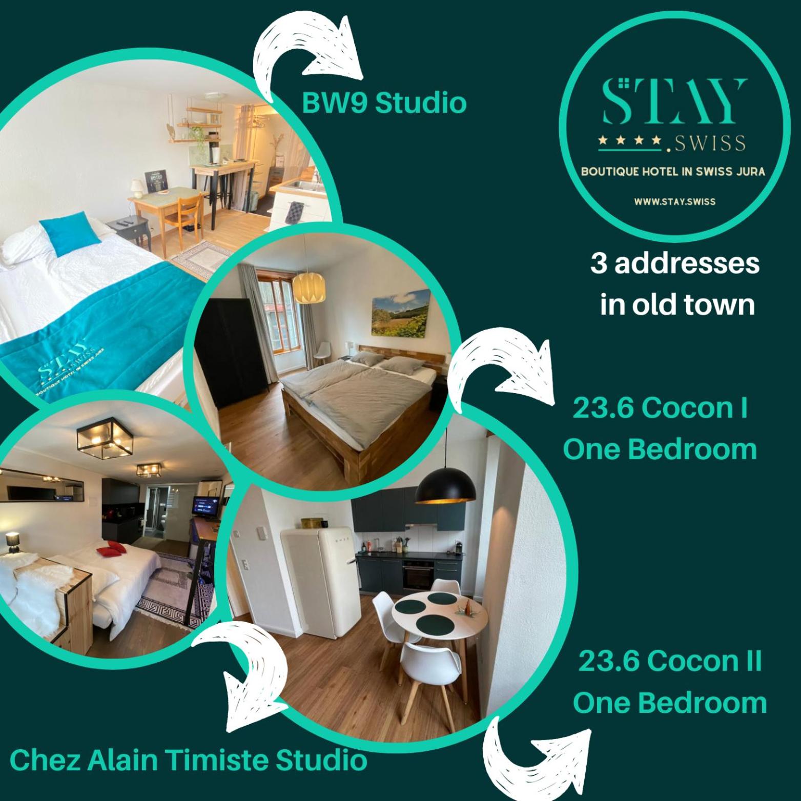 Cocon by Stay Swiss - 1 bedroom apartments in old town