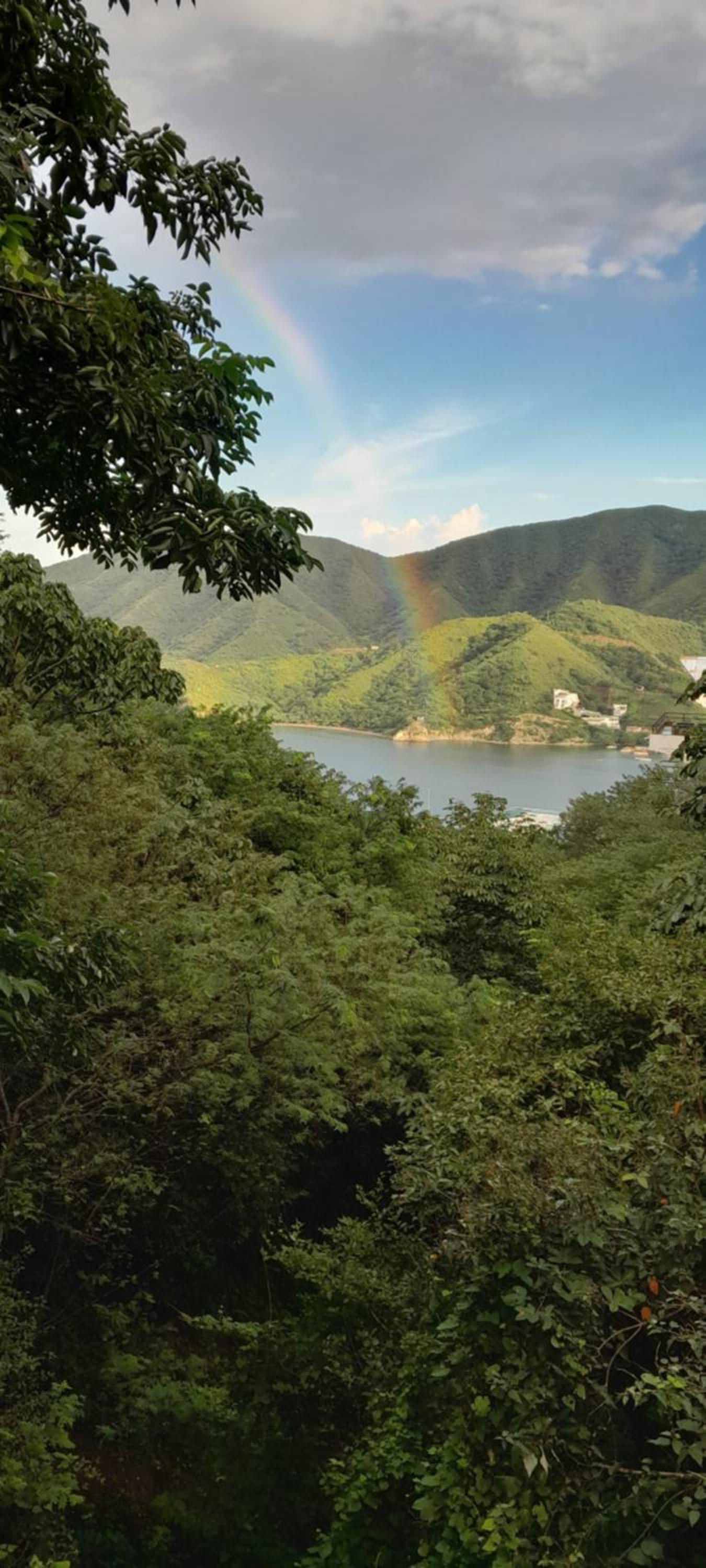 Cabaña vista al mar