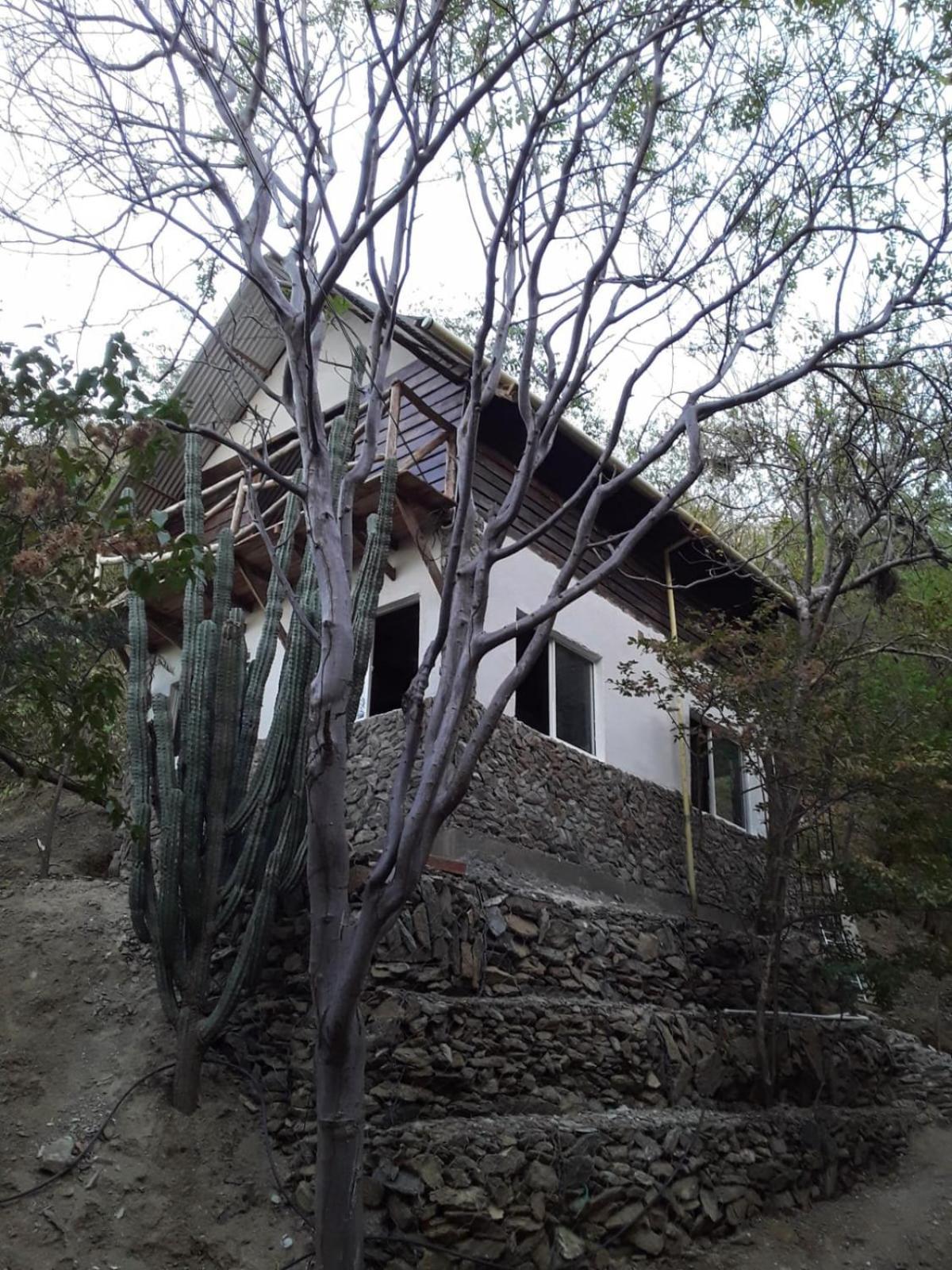 Cabaña vista al mar