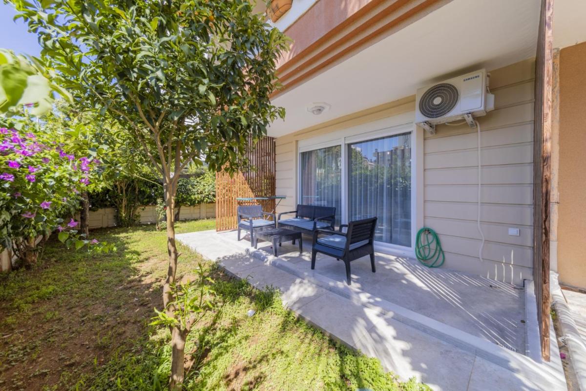 outdoor BBQ area
