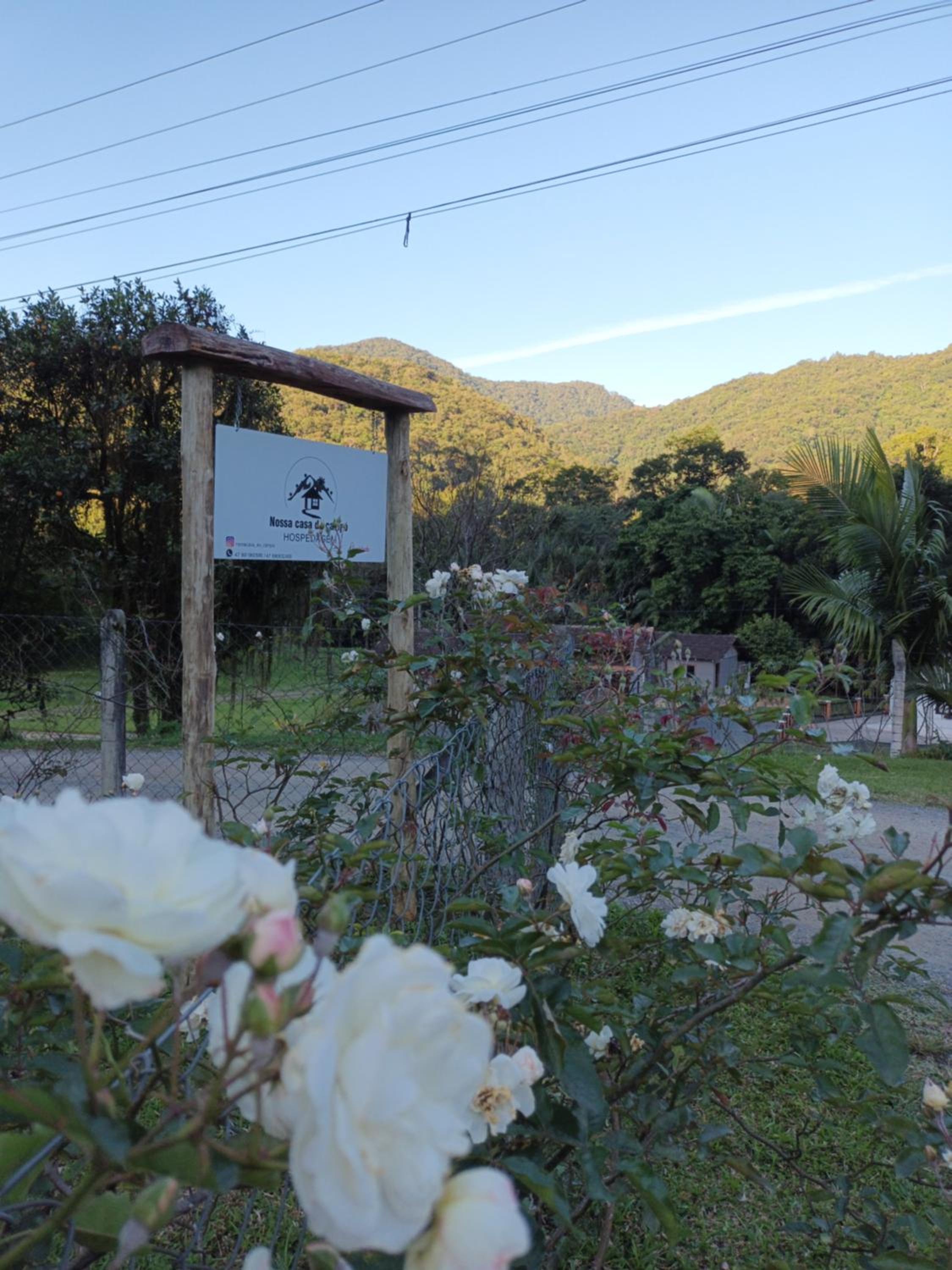 Casa de campo rústica 21km vila germânica Bnu