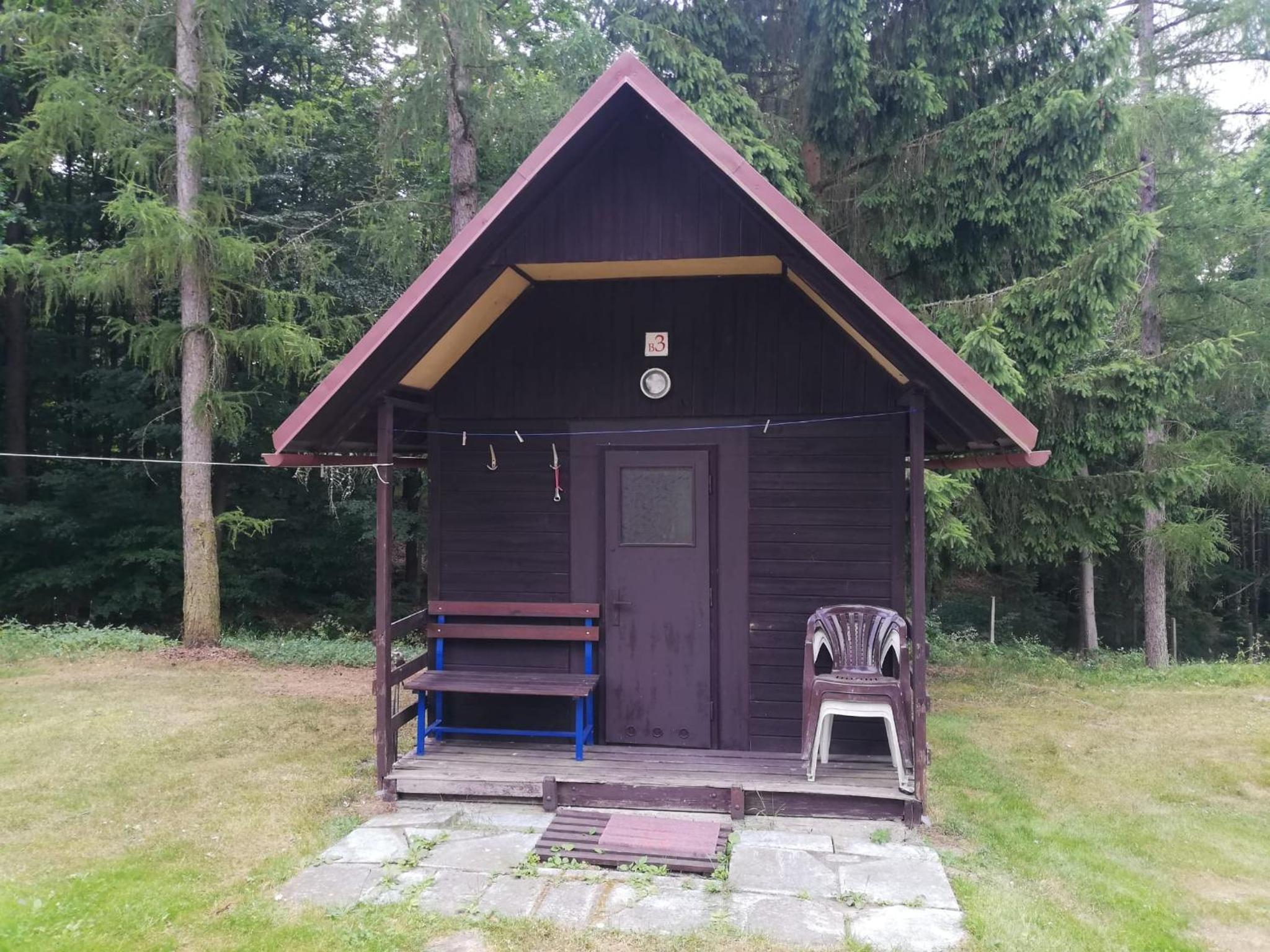 Kemp a Loděnice Podolsko - Chatka pro 3 osoby