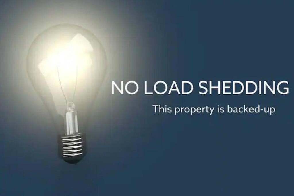 Luxurious sandton apartment with Inverter