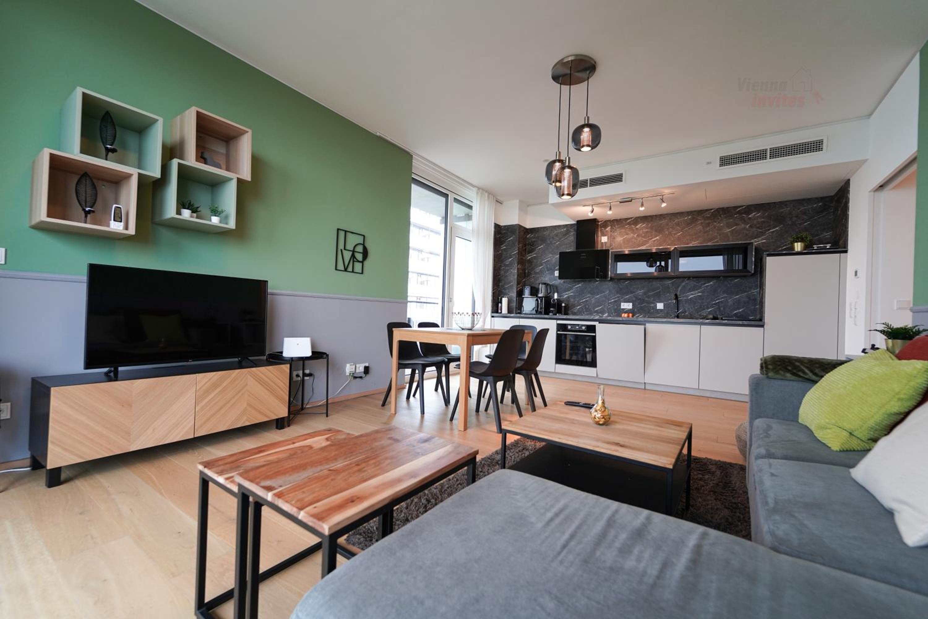 Wonderful Apartment with 2 bedrooms and pool and parking