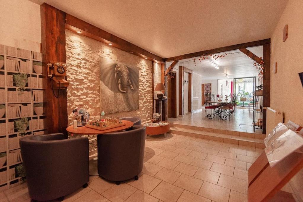 Maison Chez Mariebel - 20 pers avec piscine jacuzzi sauna