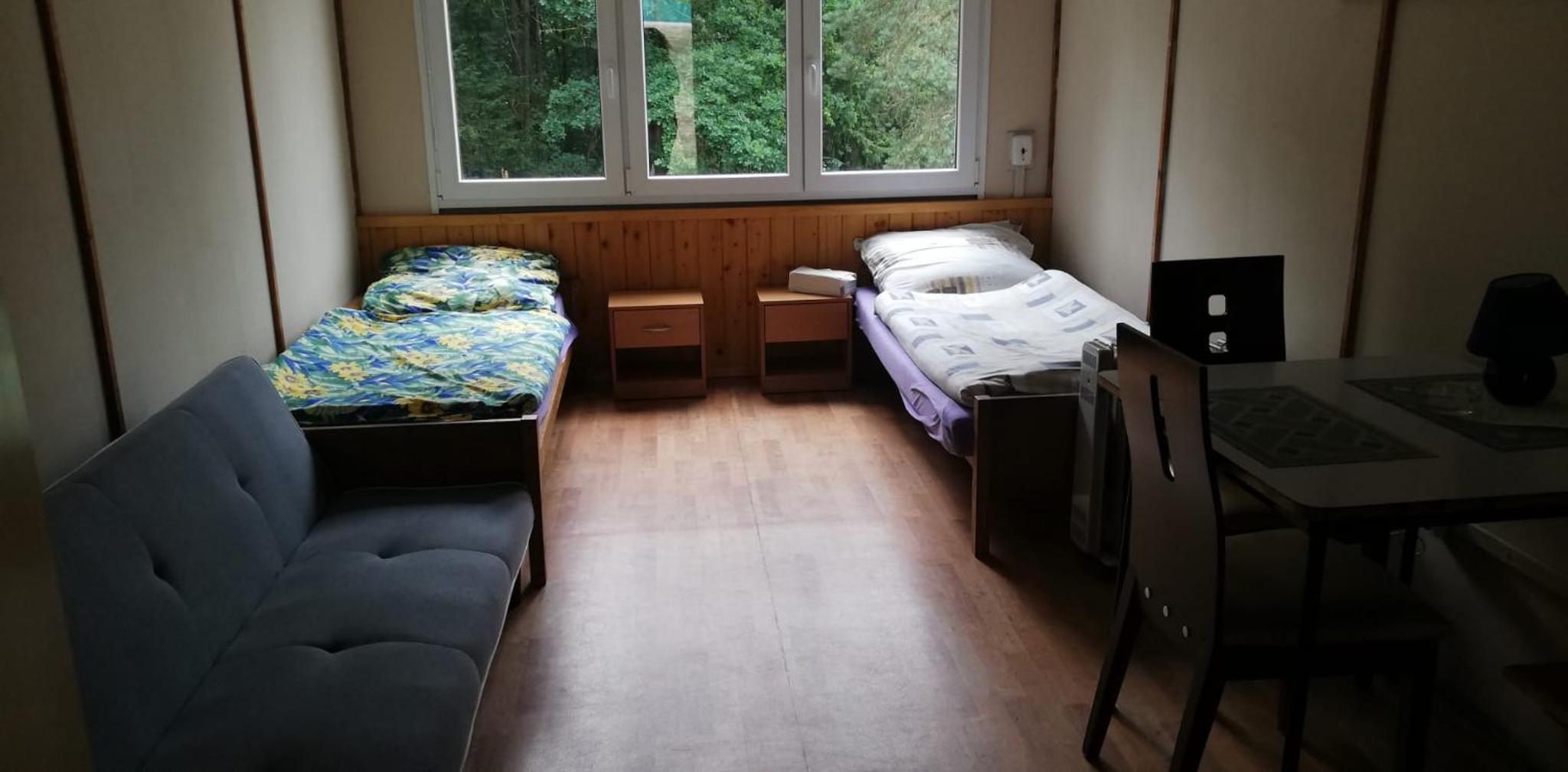 Kemp a Loděnice Podolsko - Chatka pro 2 osoby