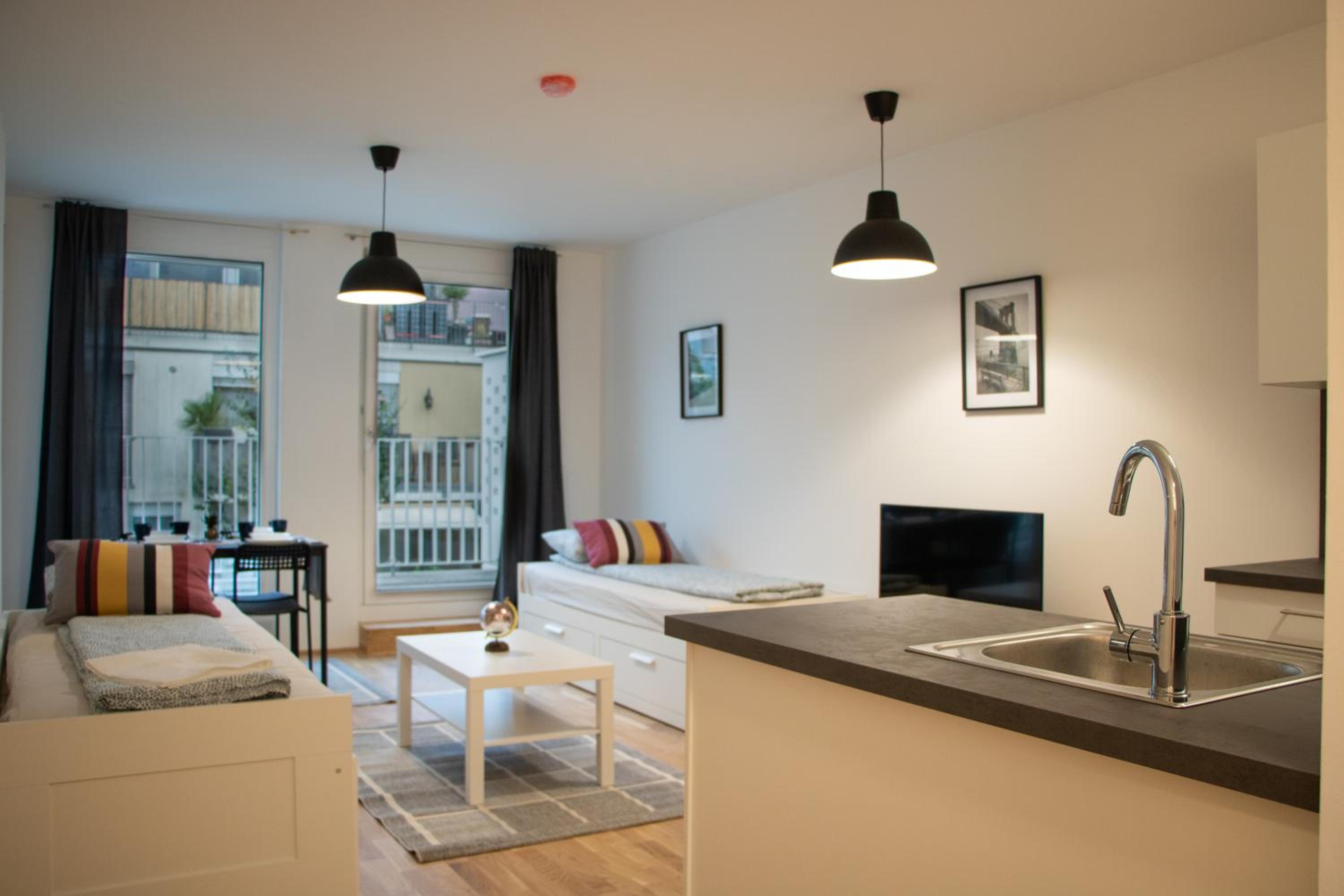 Flat2go modern apartments - Harmony of city and nature
