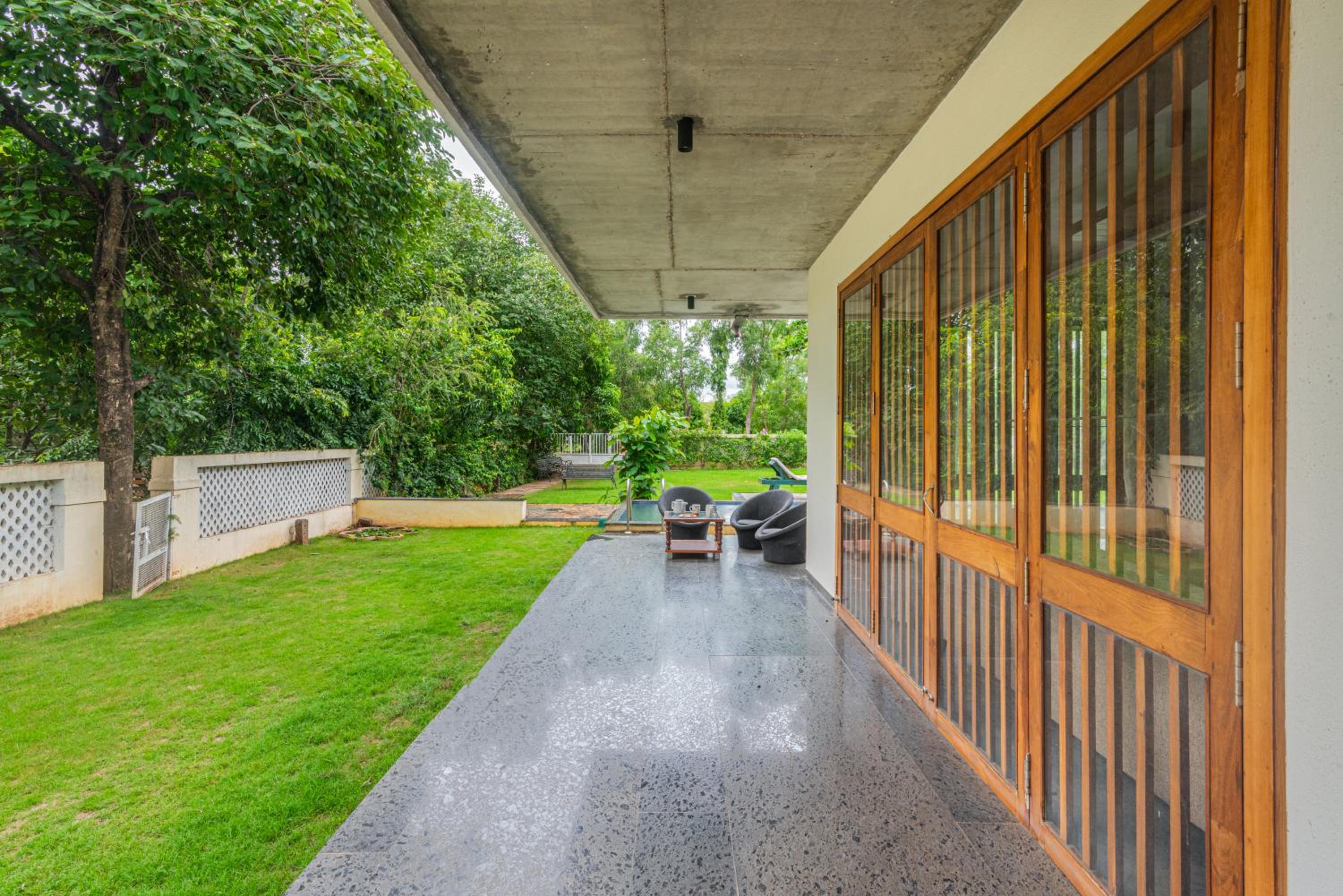 SaffronStays Amrapali - 5BHK Villa in Nashik with Pool, Lawn & Kids Play Area view 3