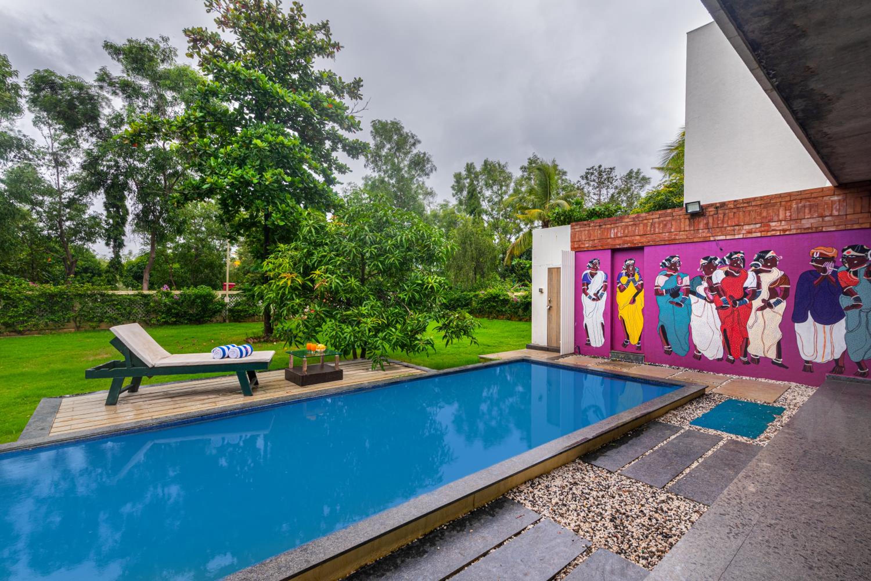 SaffronStays Amrapali - 5BHK Villa in Nashik with Pool, Lawn & Kids Play Area view 2