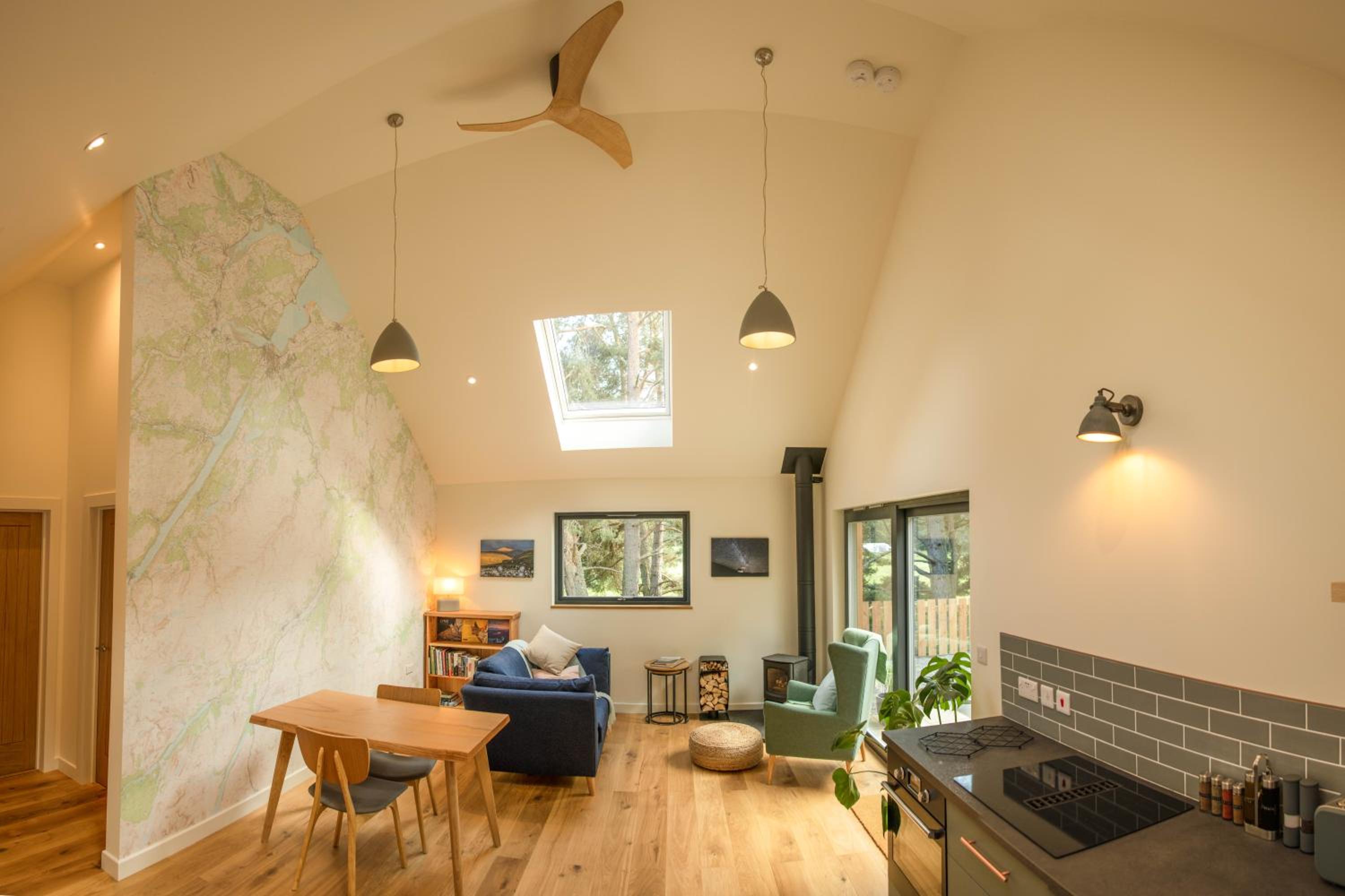 Arbor Nethy Bothy in Cairngorms National Park view 2