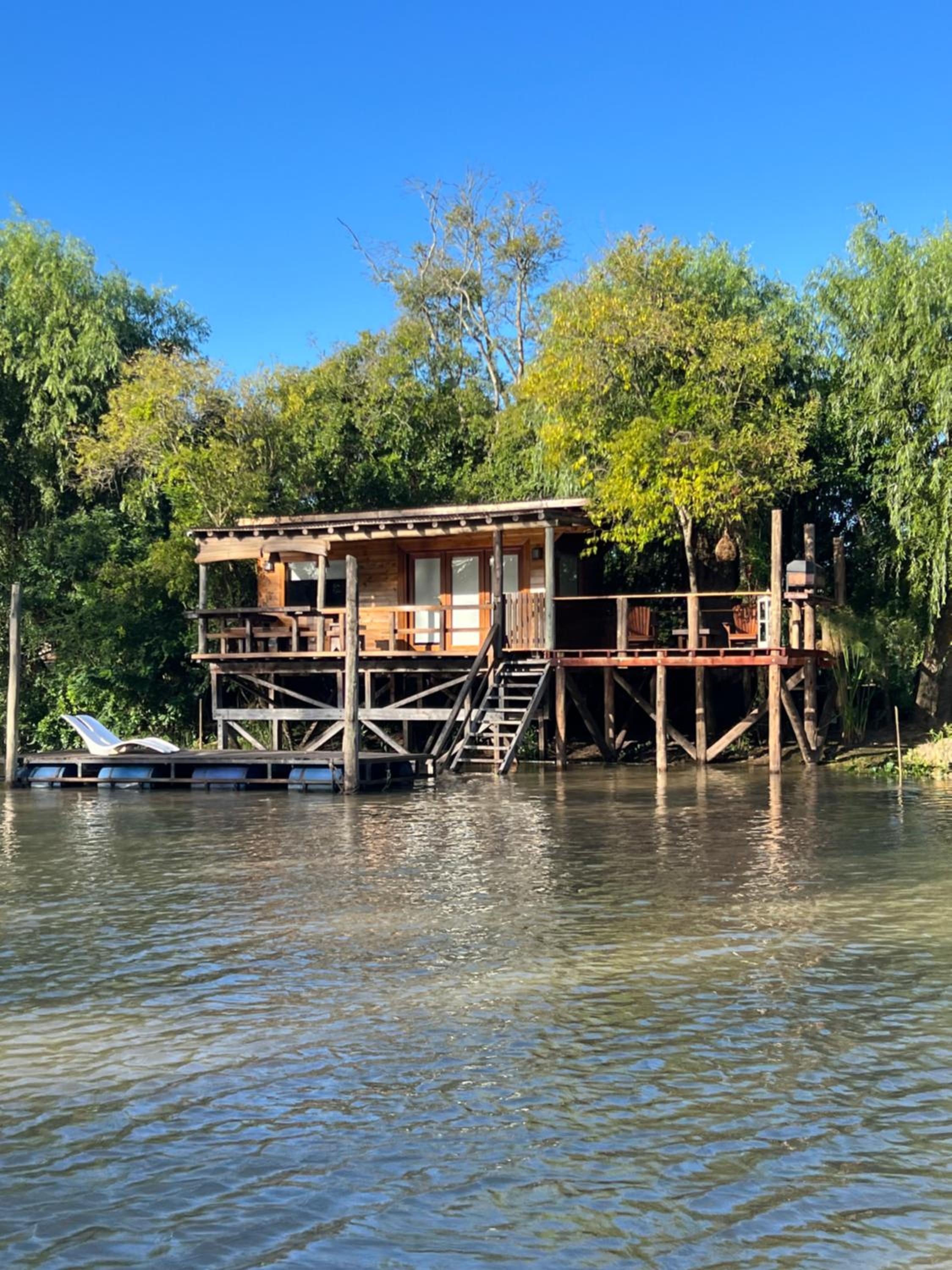 Eco Cabaña Río con Pileta privada