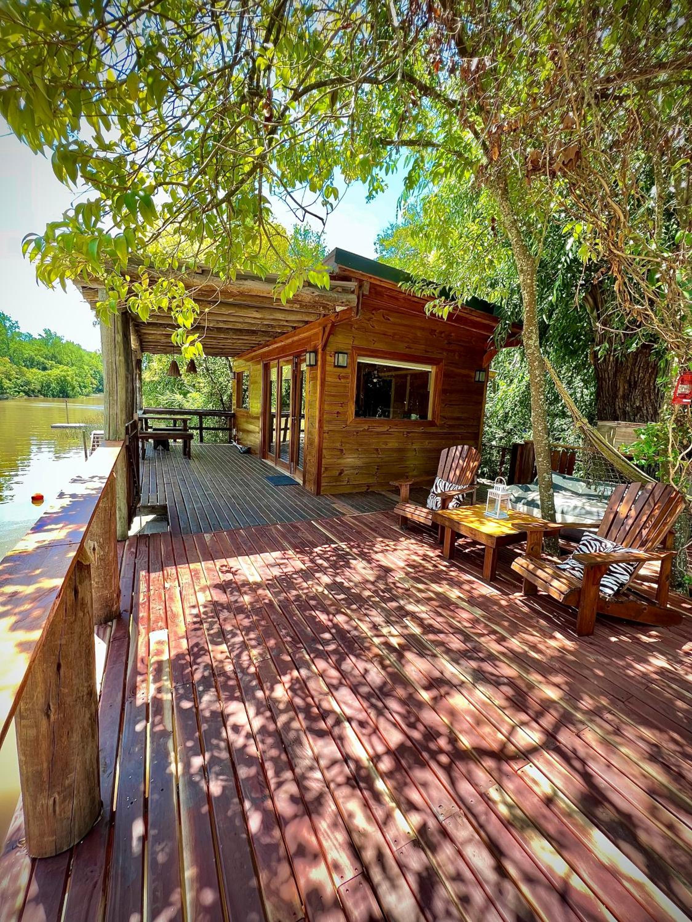 Eco Cabaña Río con Pileta privada