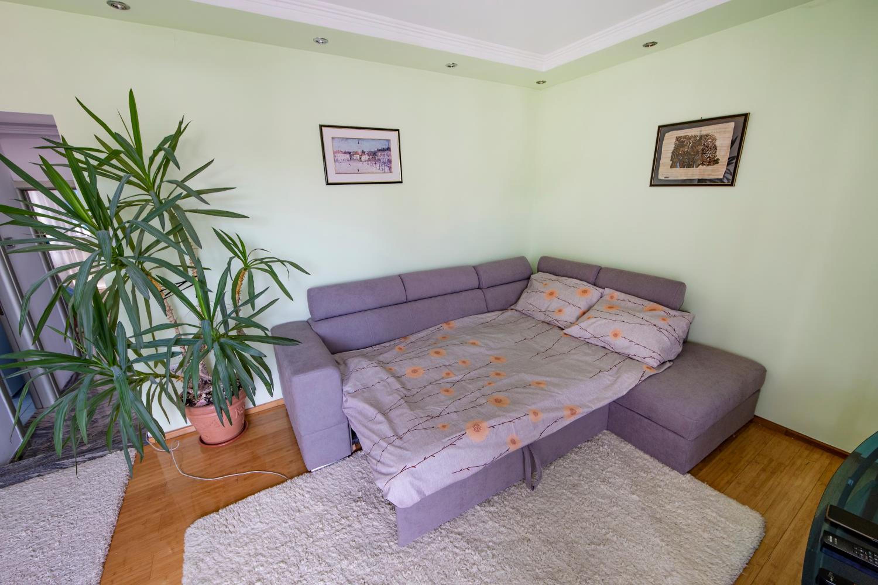 Spacious apartment (60sqm) with a balcony