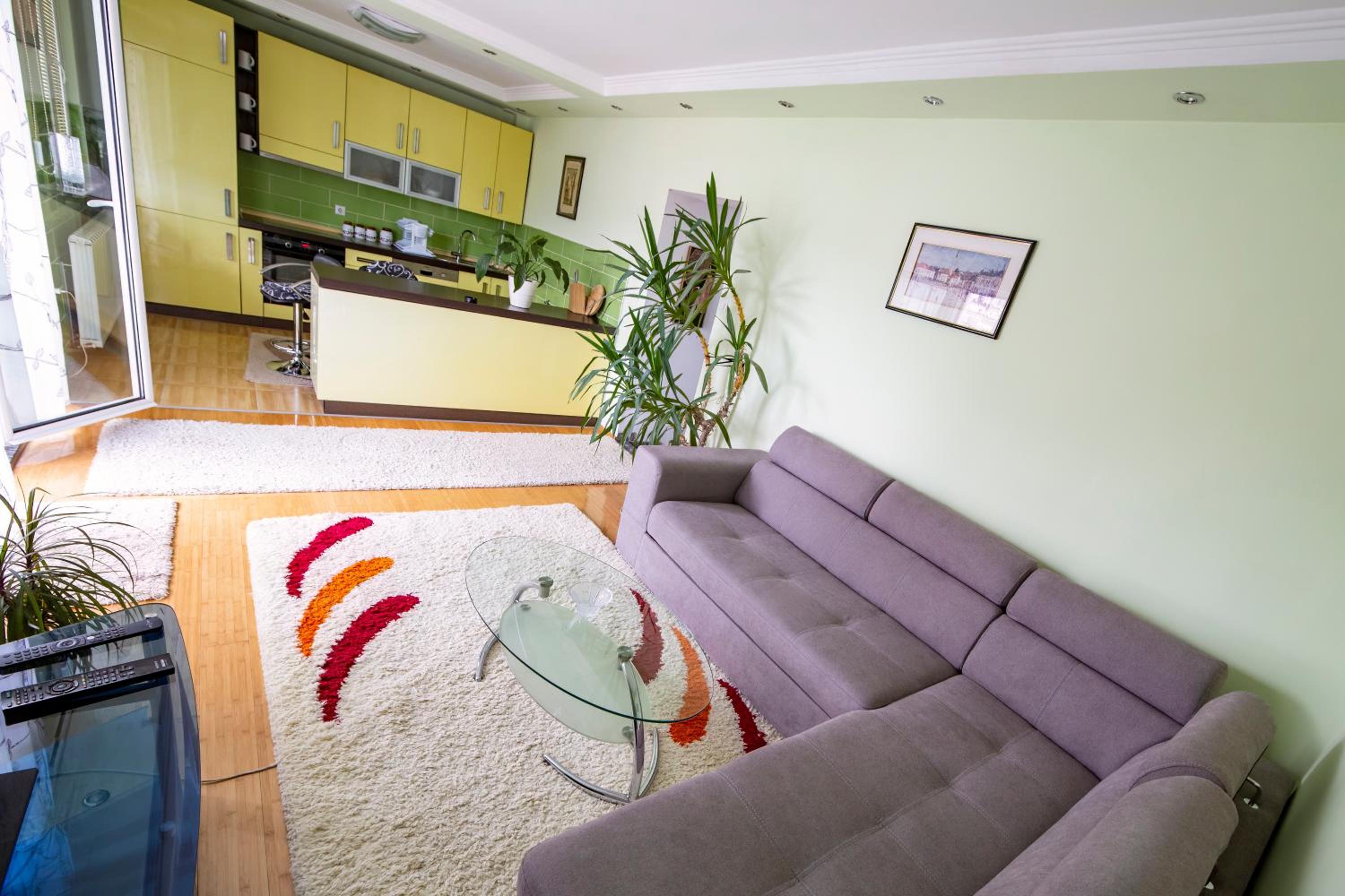 Spacious apartment (60sqm) with a balcony
