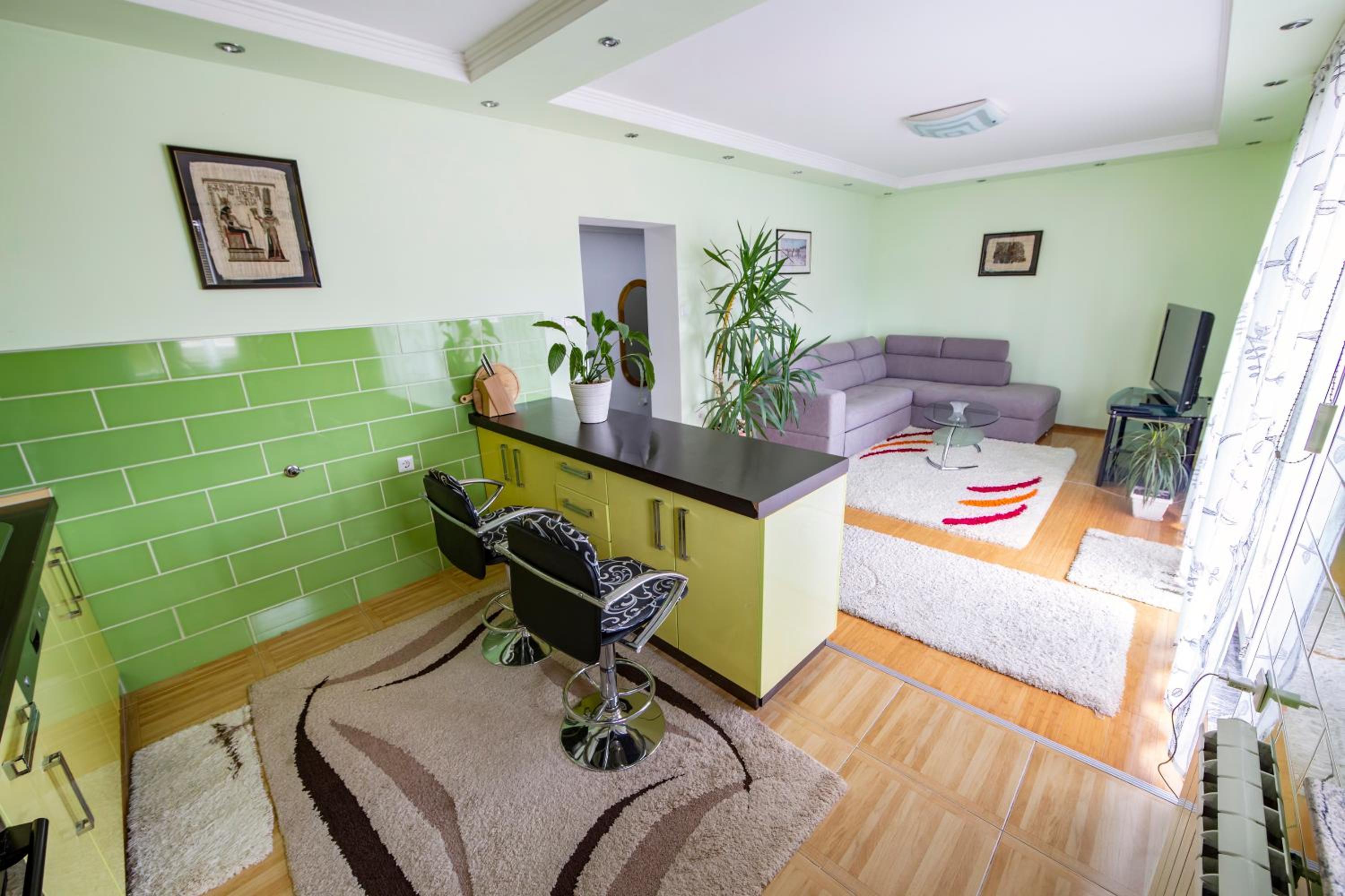 Spacious apartment (60sqm) with a balcony