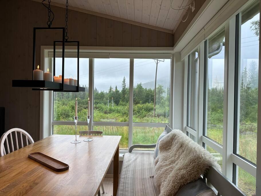 Hytte med flott utsikt view 5