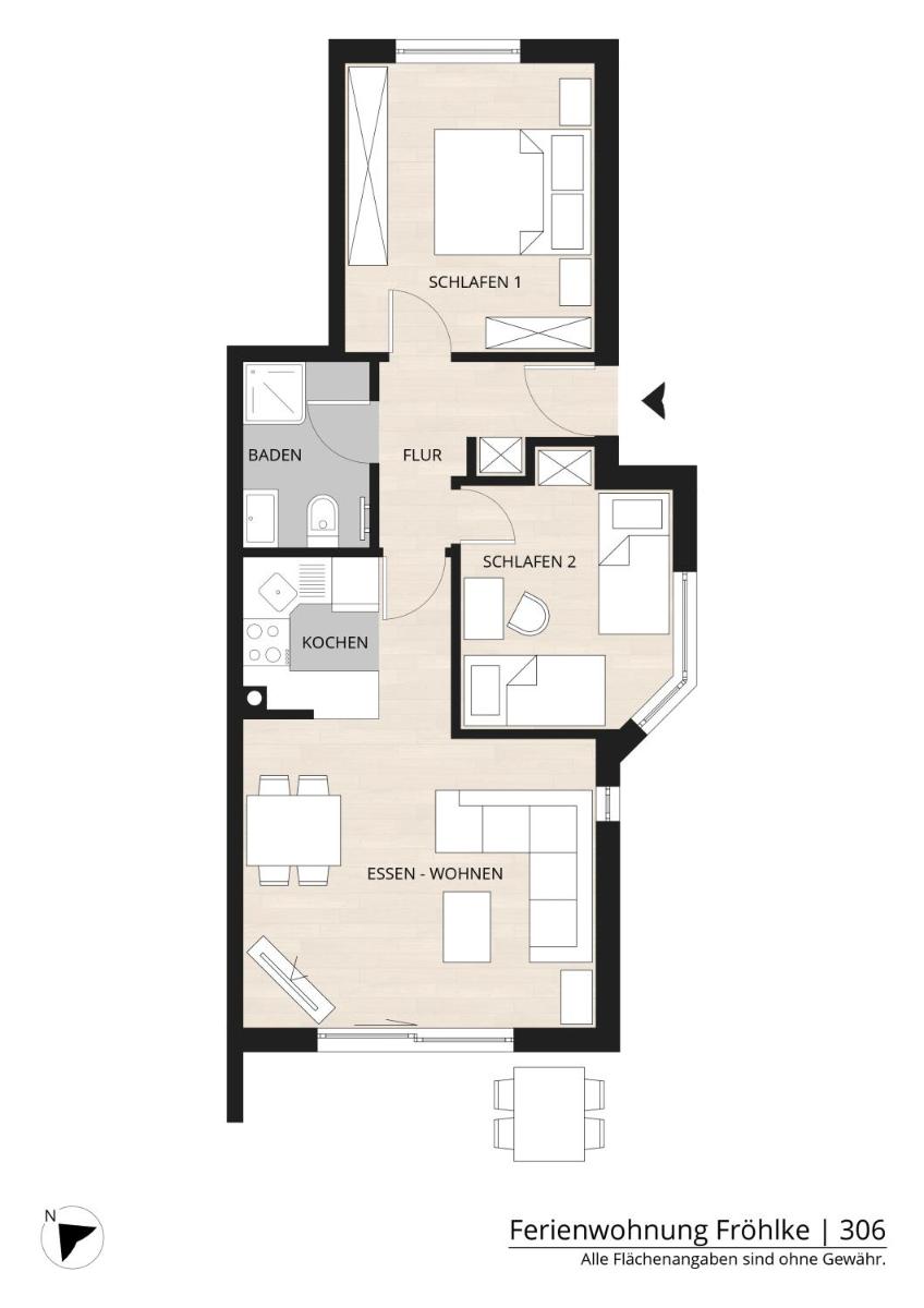 Ferienwohnung Fröhlke view 4