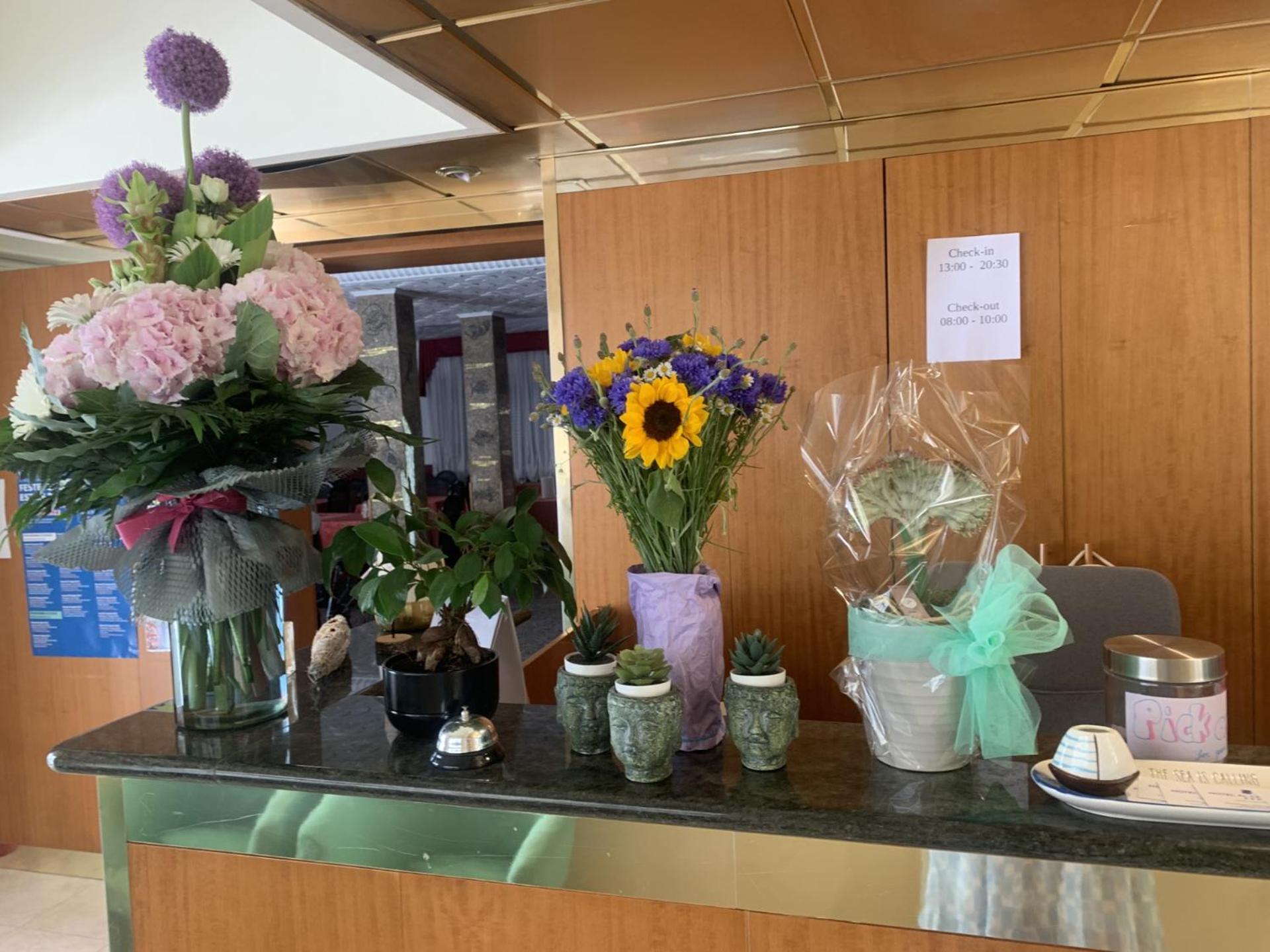 hotel reception