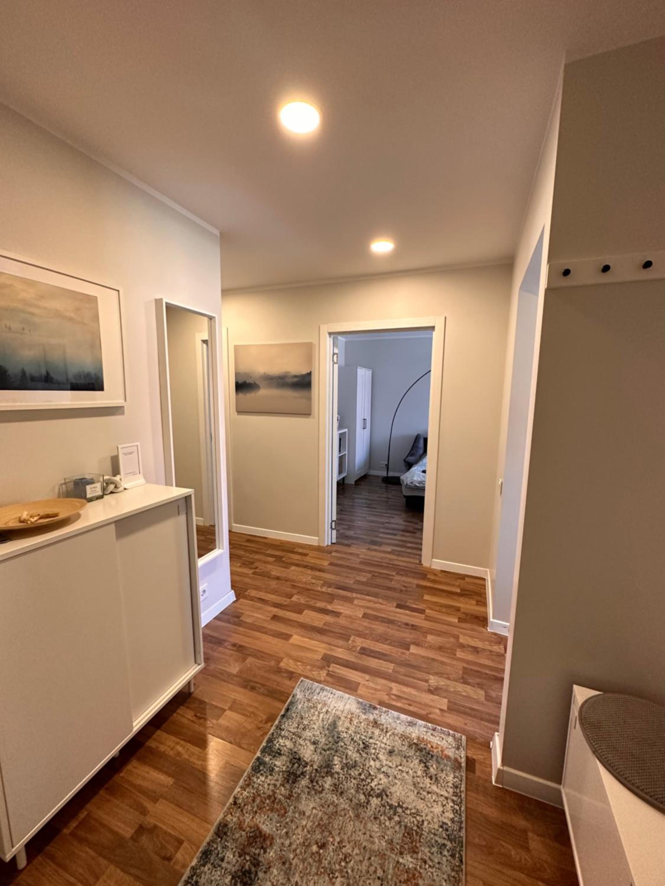 Modern city center apartment view 2