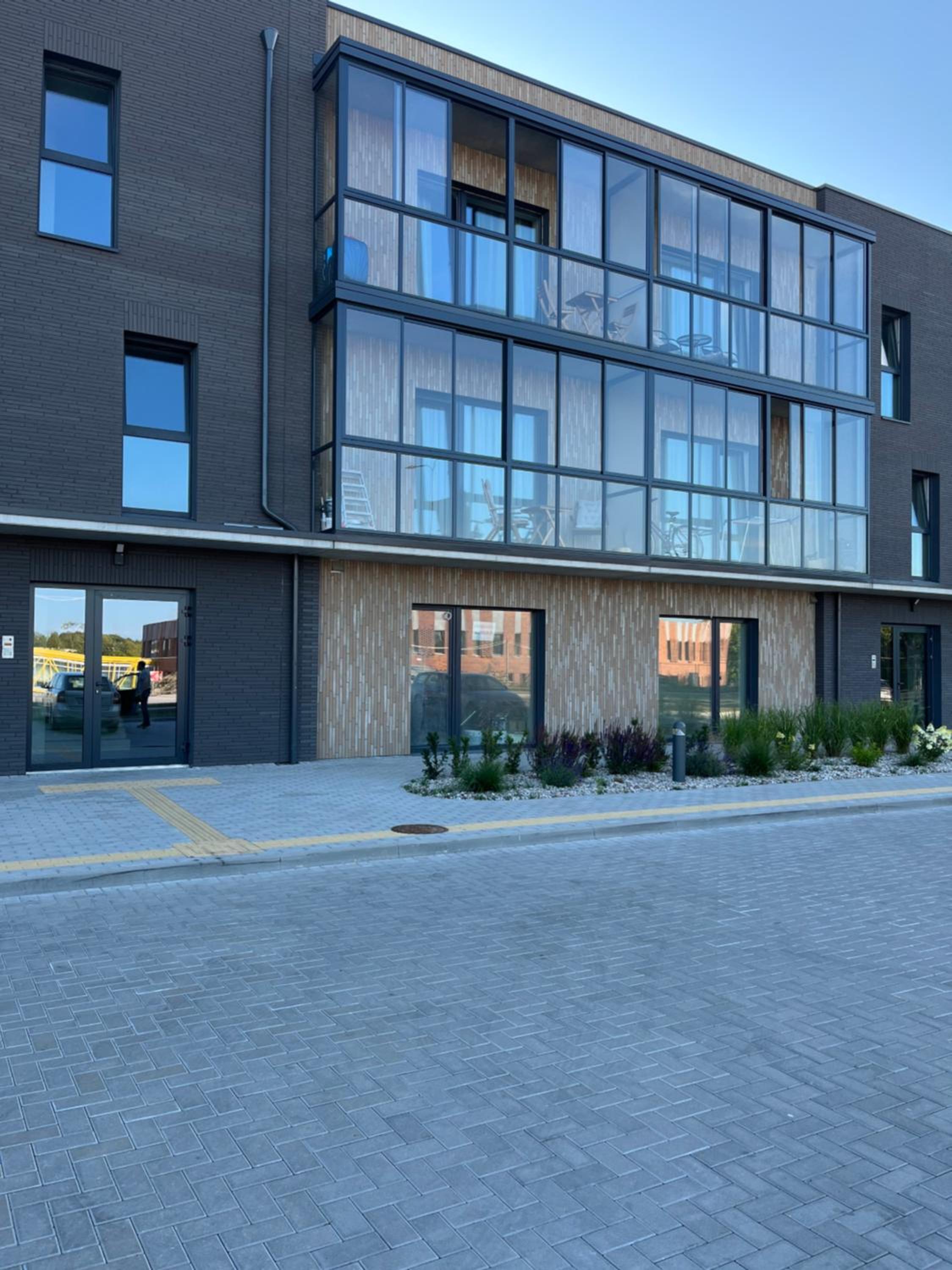 Obelų namai, self check-in, free parking view 2