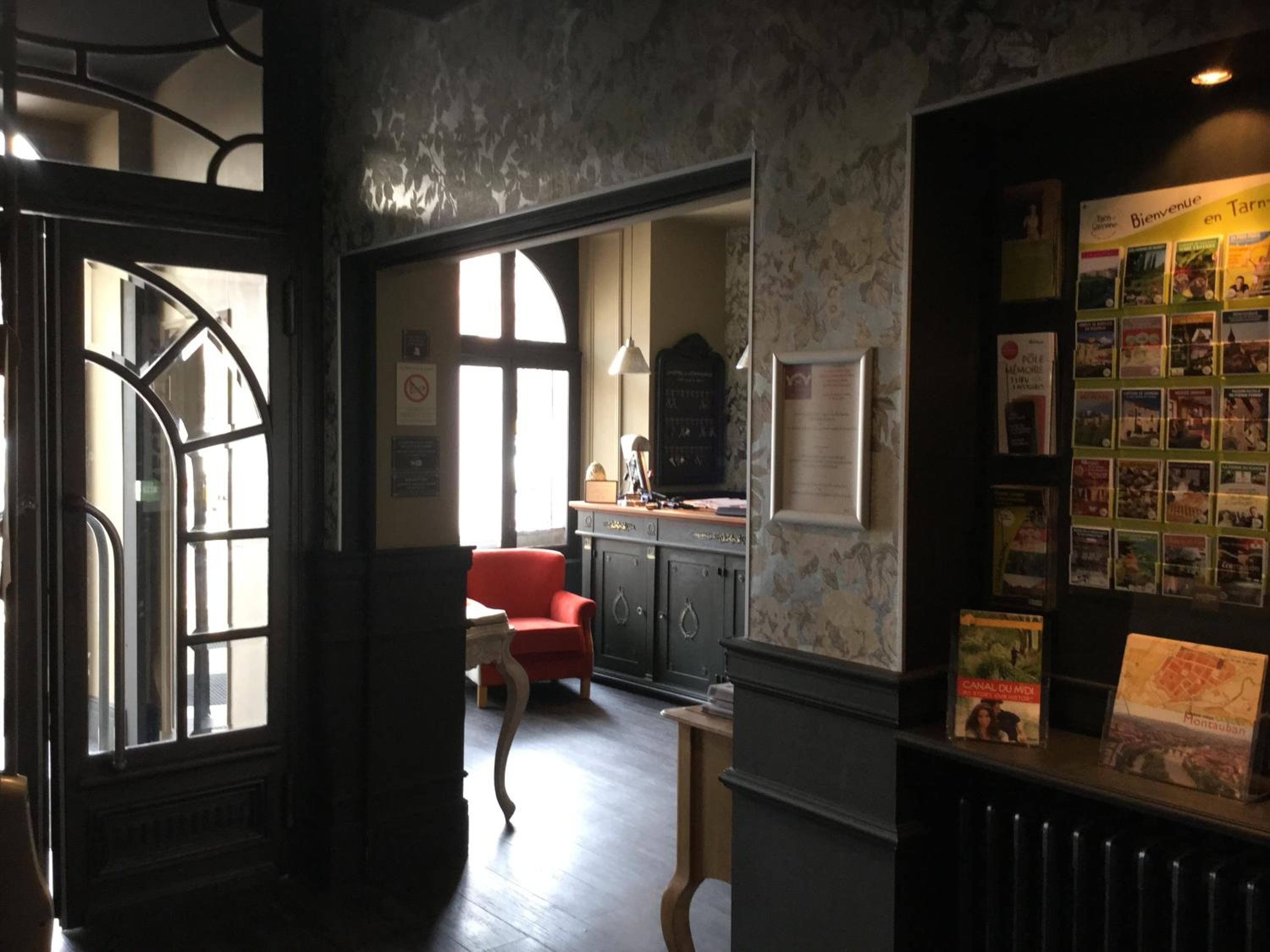 hotel reception