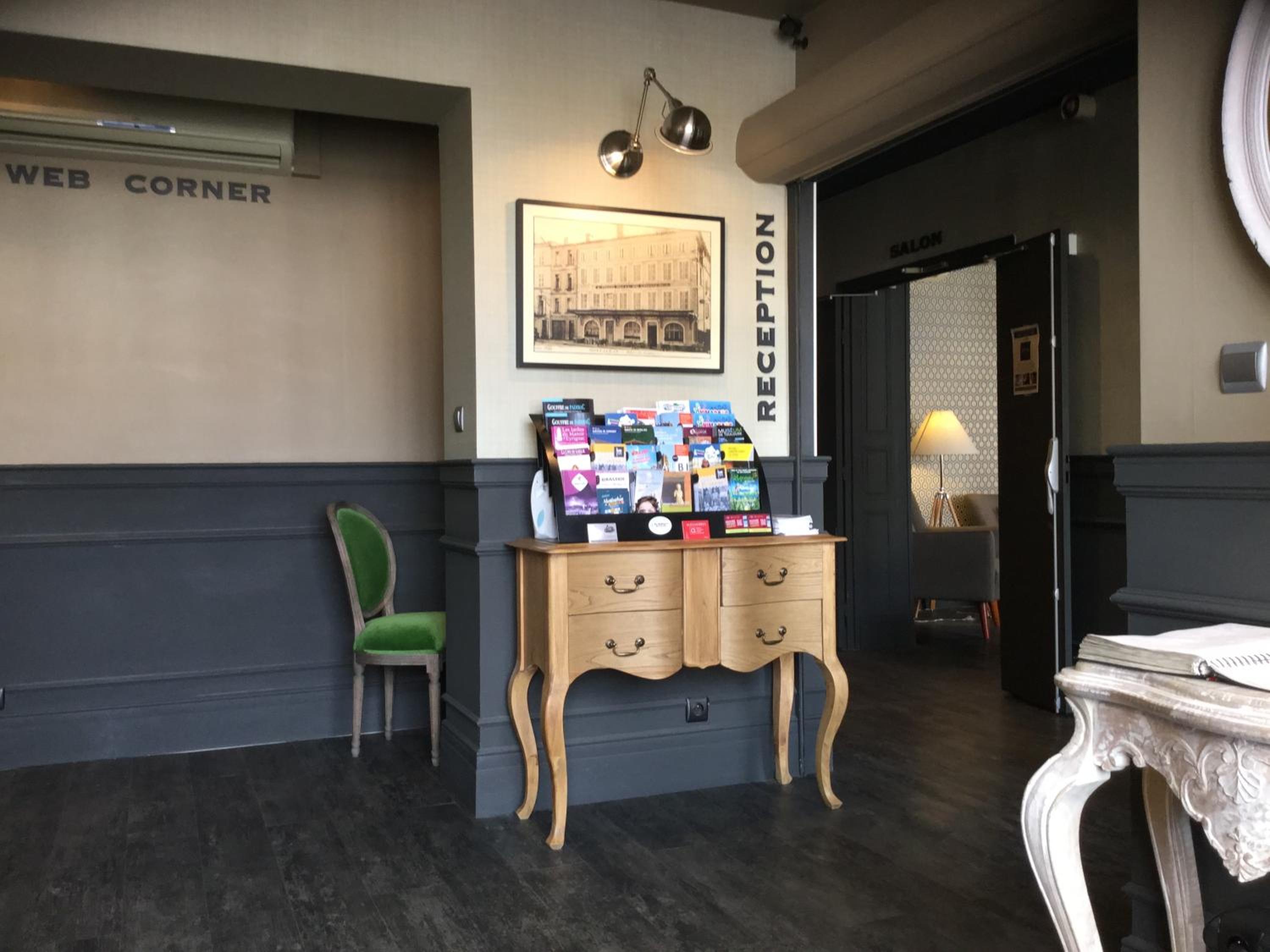 hotel reception