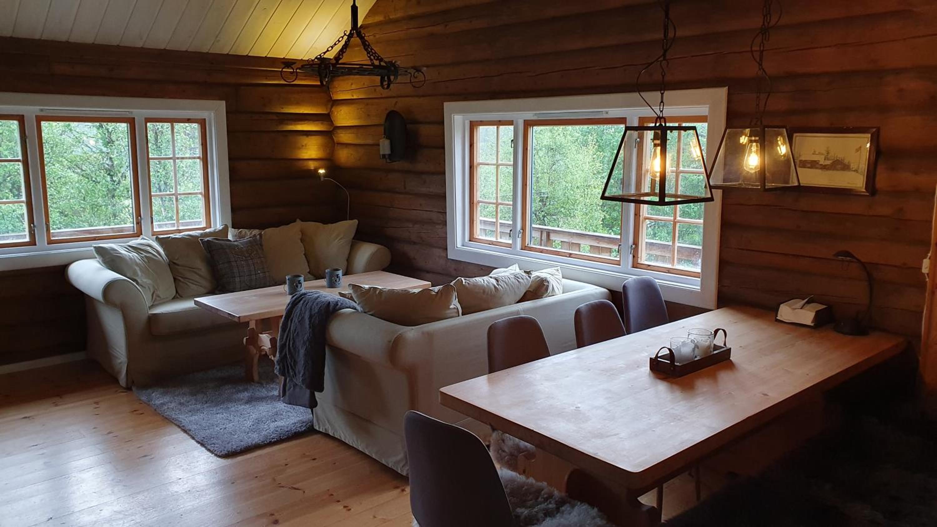 Cozy log cabin at beautiful Nystølsfjellet view 4