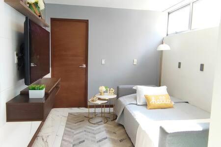 hotel room
