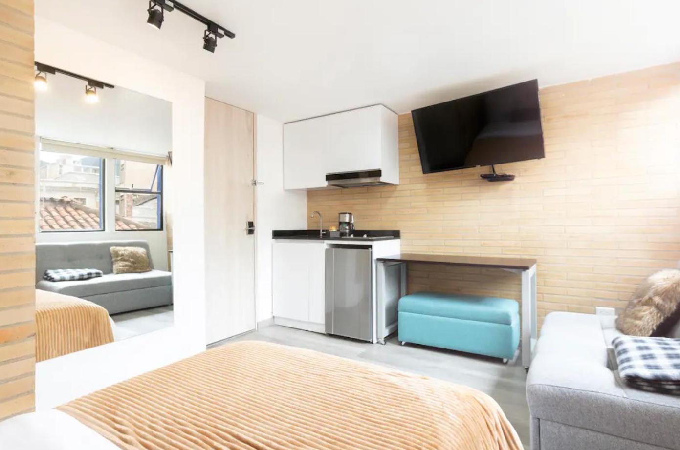 A Moderno loft con wifi en Centro de Bogotá