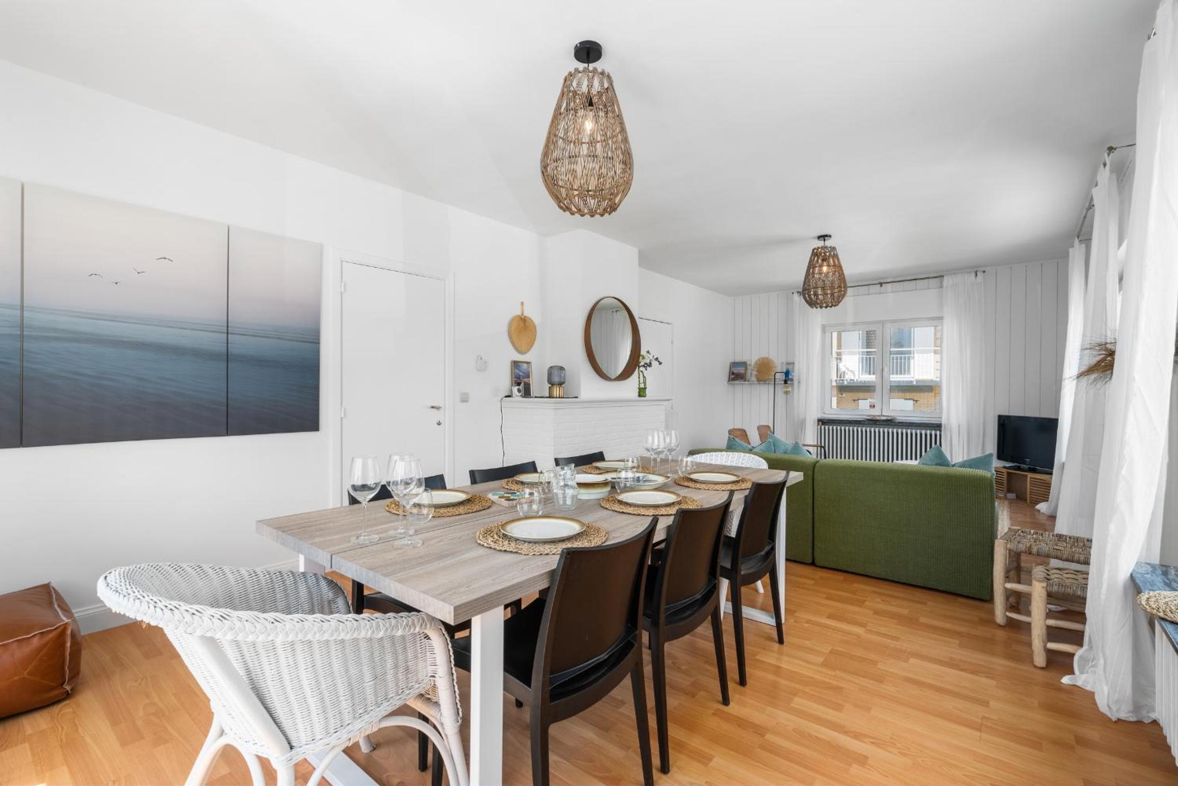 Villa Maria Villa aan zee met privé parking 8p