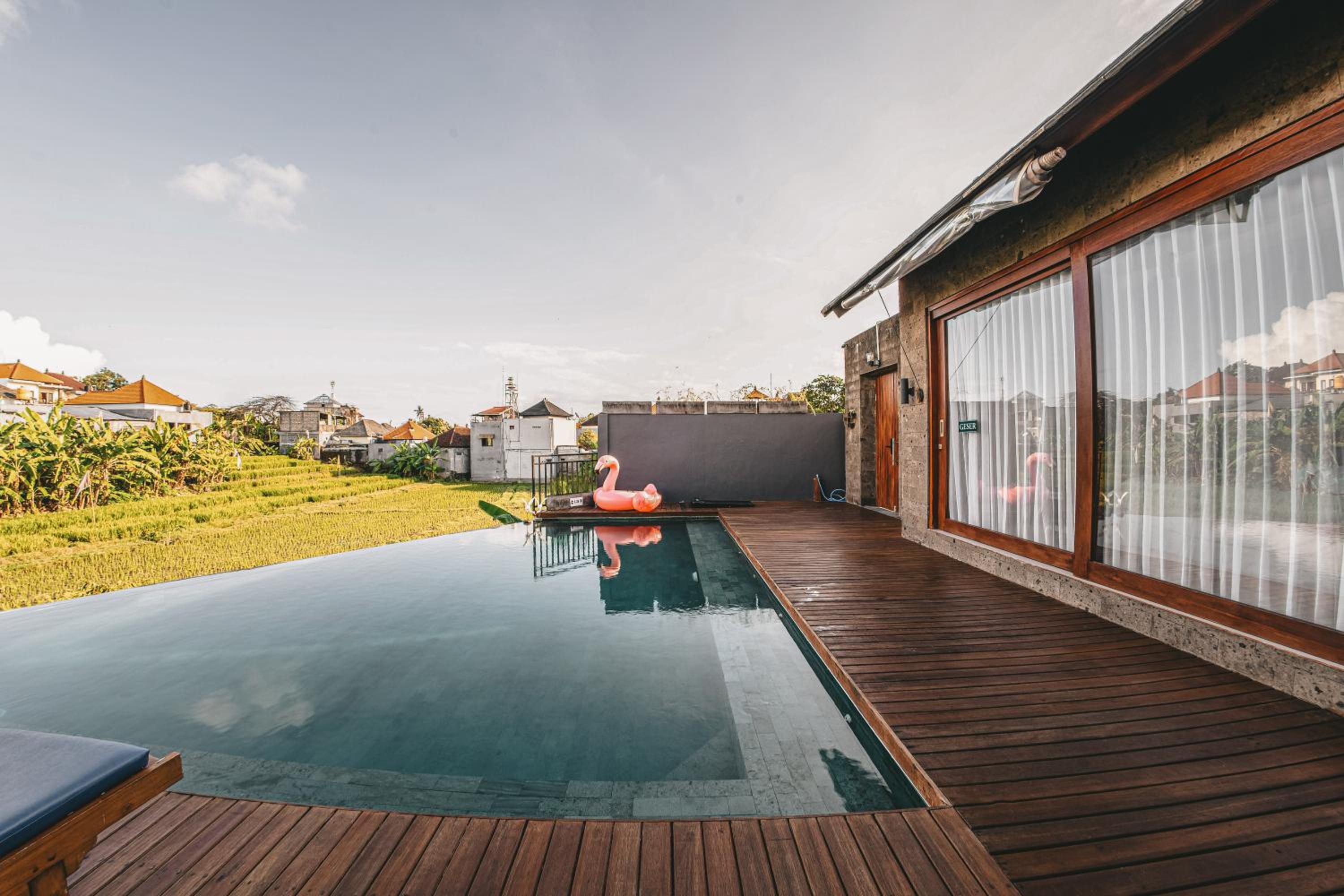 Villa with scenic views and infinity pool view 3