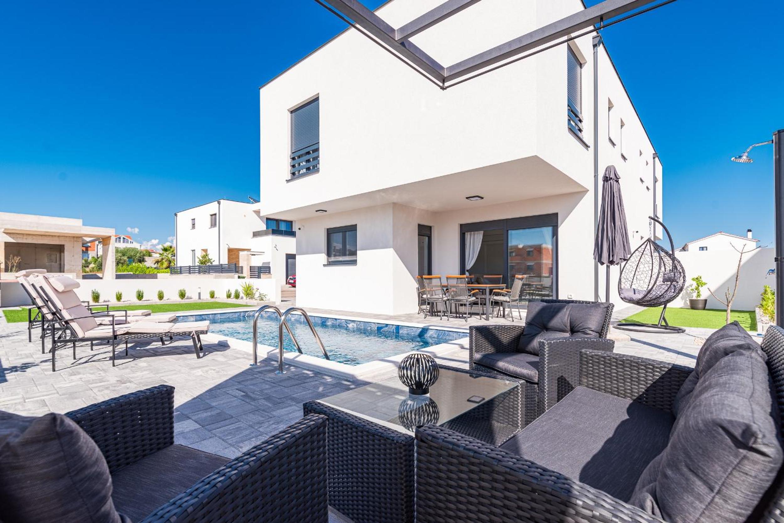 Villa Ilma en Vodice — recepcion & lobby