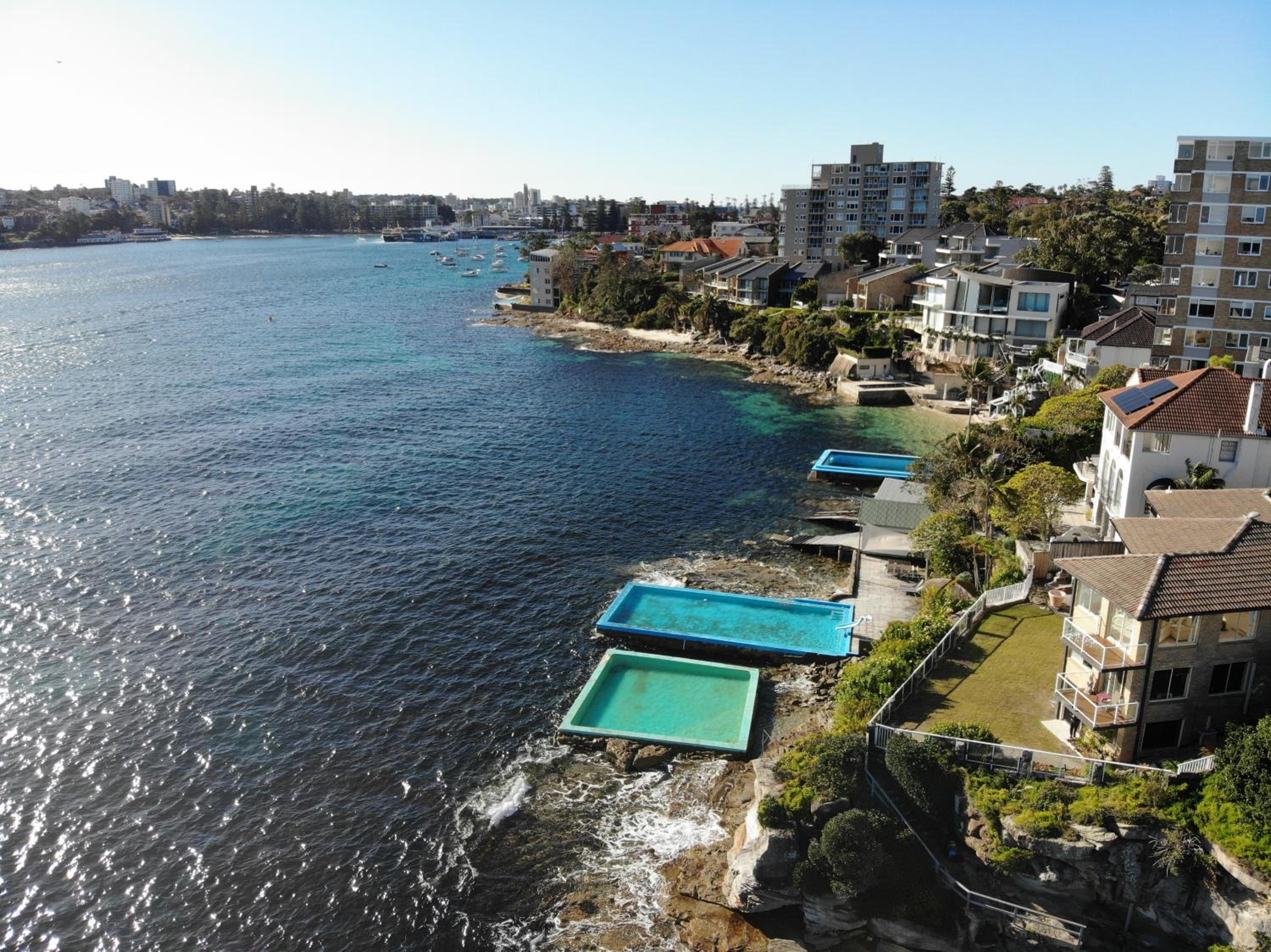Waterfront on Manly Harbour