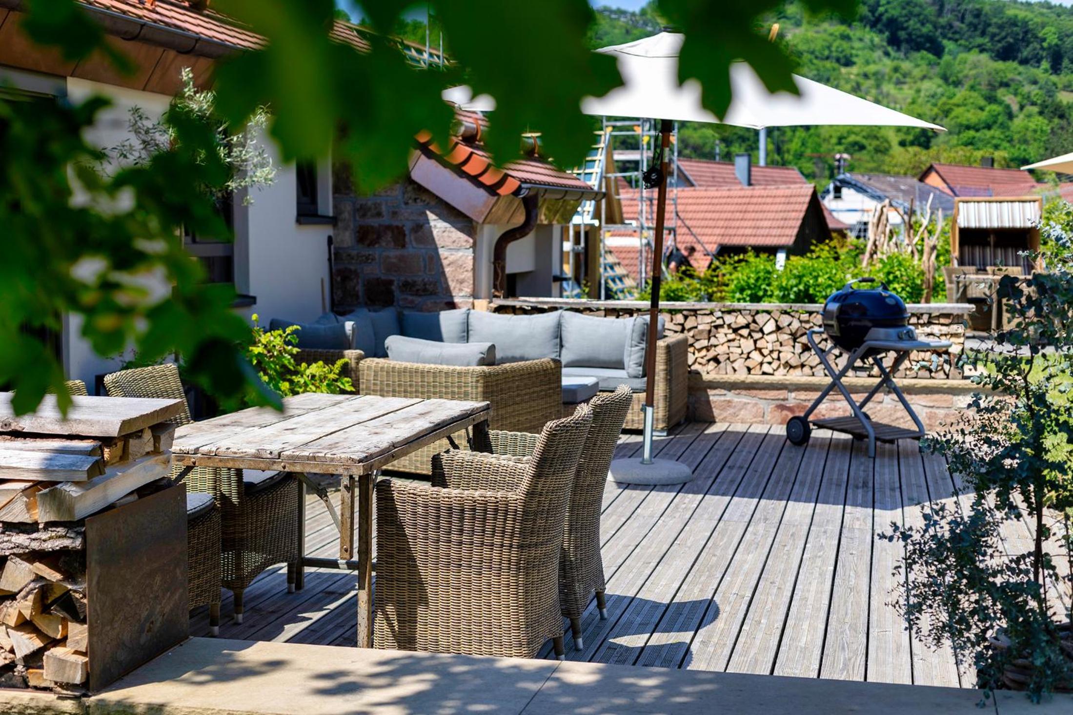 Berner s-Chalet en Weinstadt — balance & terrace