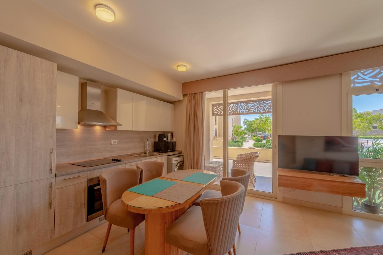 Fresh & Modern 1BR in El Gouna. Mangroovy Pool & Beach